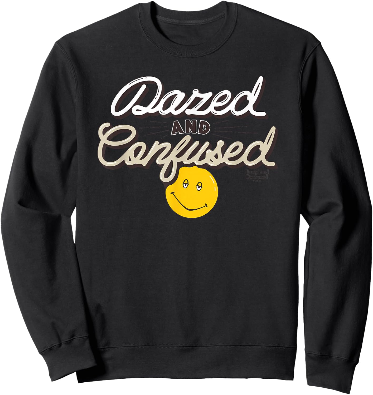 Dazed and Confused Retro Sweatshirt - Sweatshirt | Black