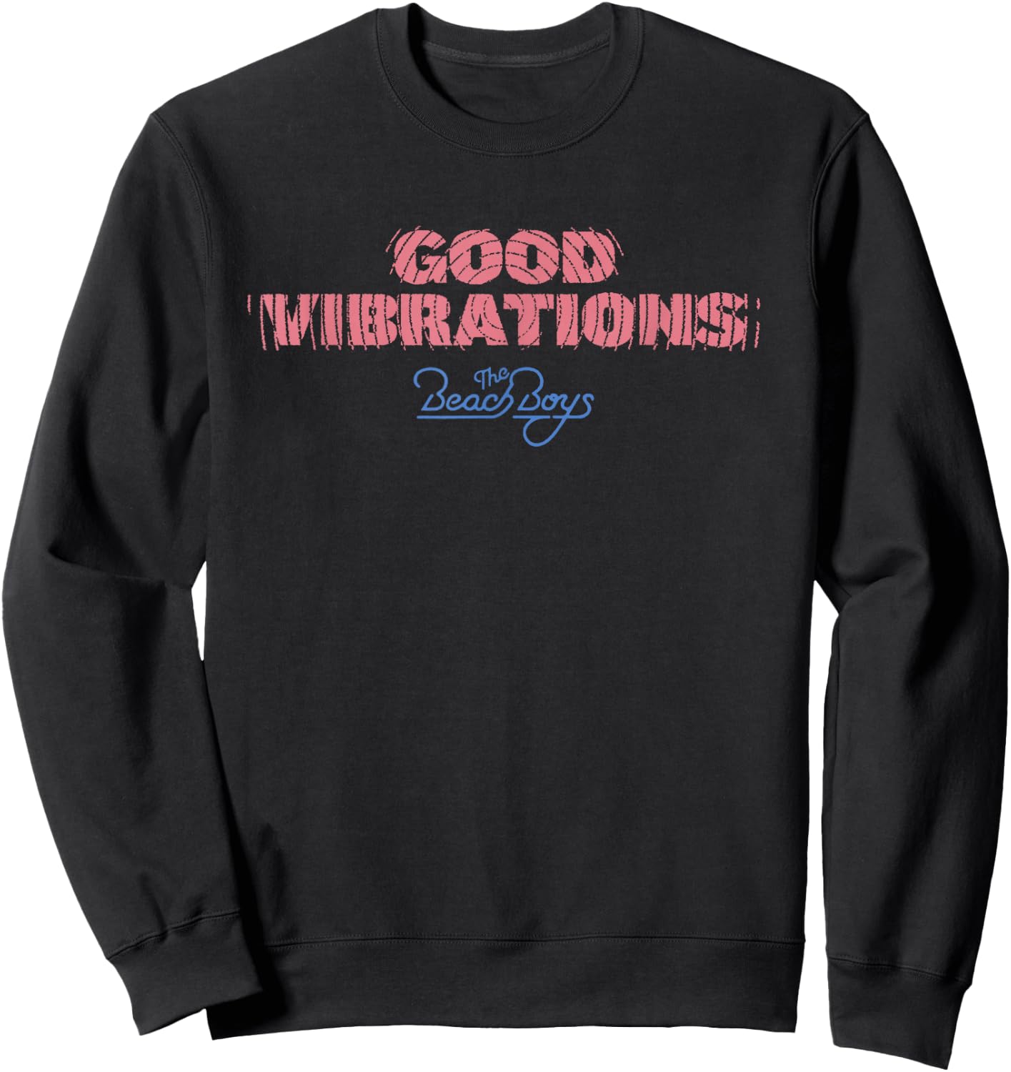 Beach Boys Good Vibrations Logo Sweatshirt - Sweatshirt | Black
