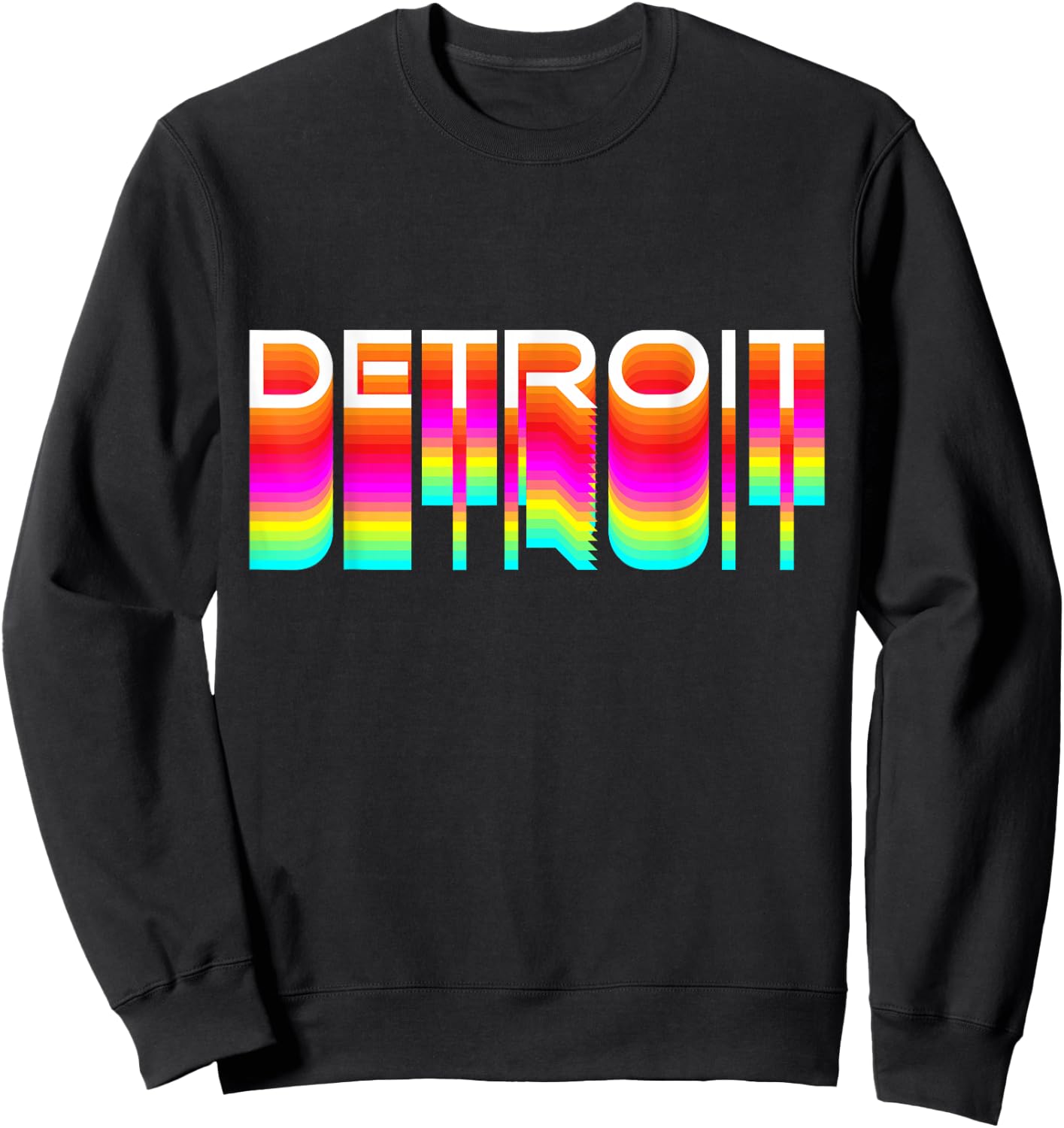 Detroit Techno Shirt | EDM Rave DJ Clothing | Detroit House Sweatshirt - Sweatshirt | Black