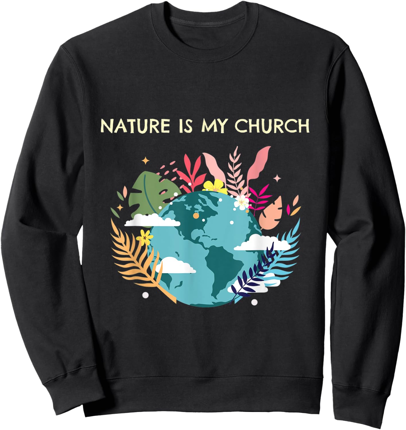 Nature is my Church Sweatshirt - Sweatshirt | Black