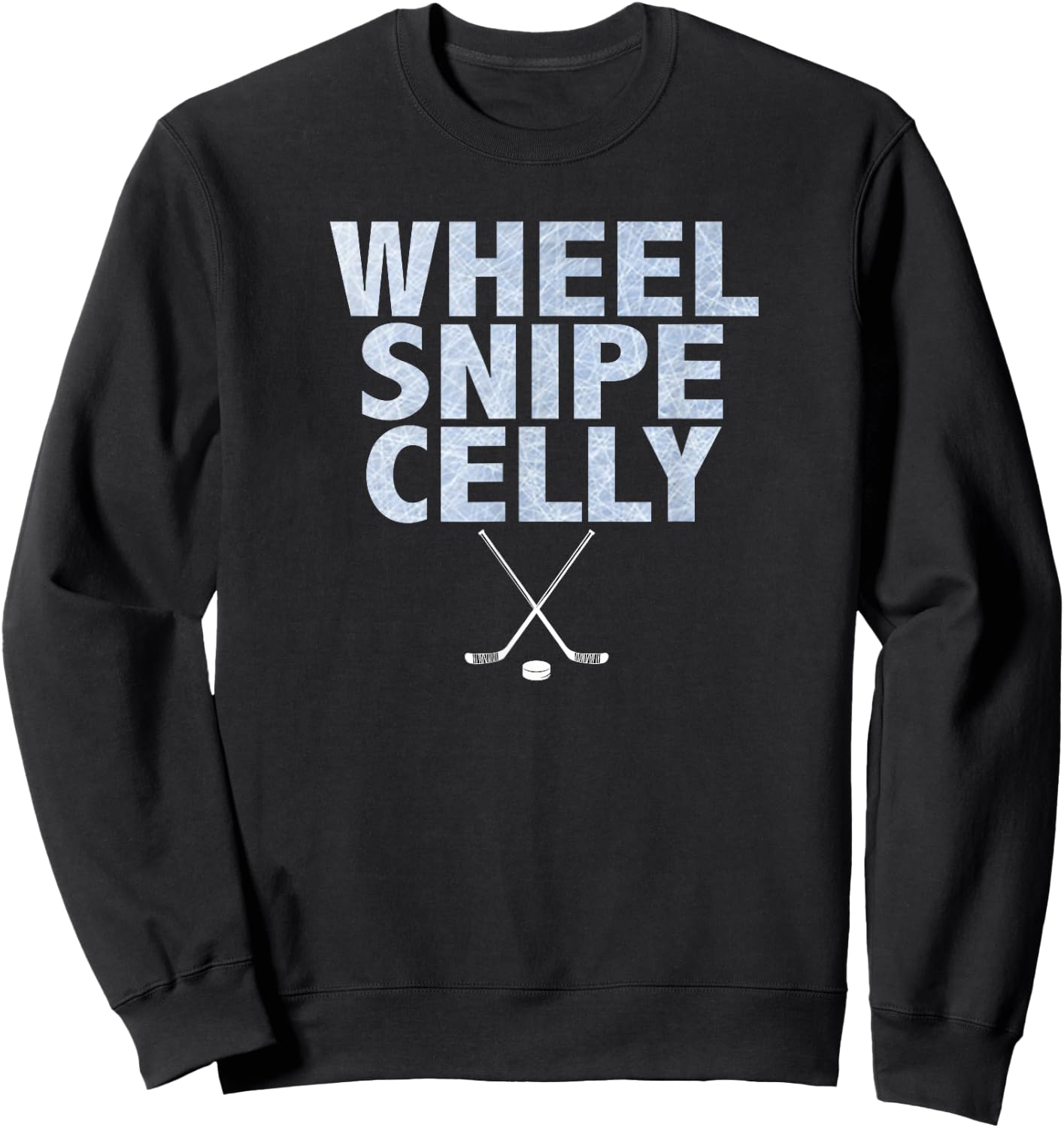 Wheel Snipe Celly Boys Hockey Sweatshirt - Sweatshirt | Black