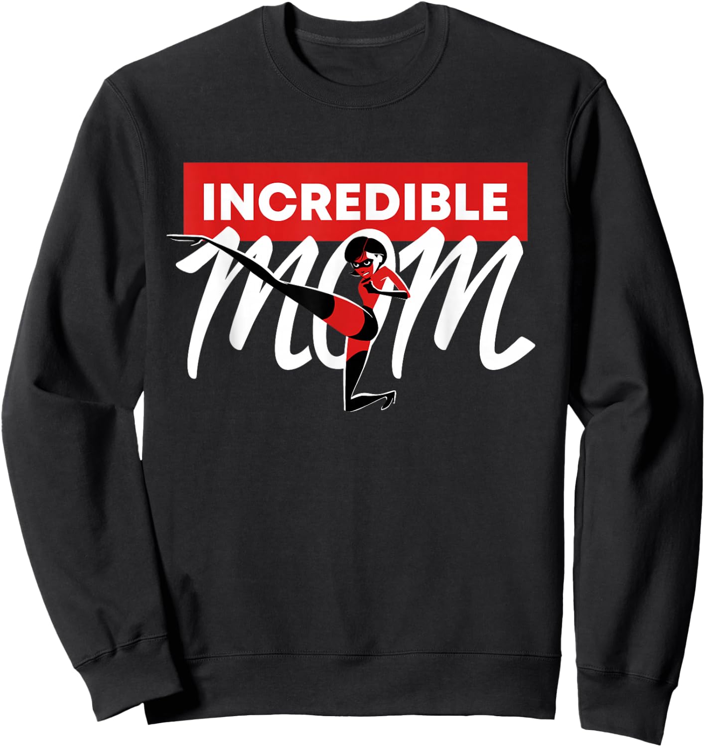 Disney and Pixar's Elastigirl Incredible Mom Sweatshirt - Sweatshirt | Black