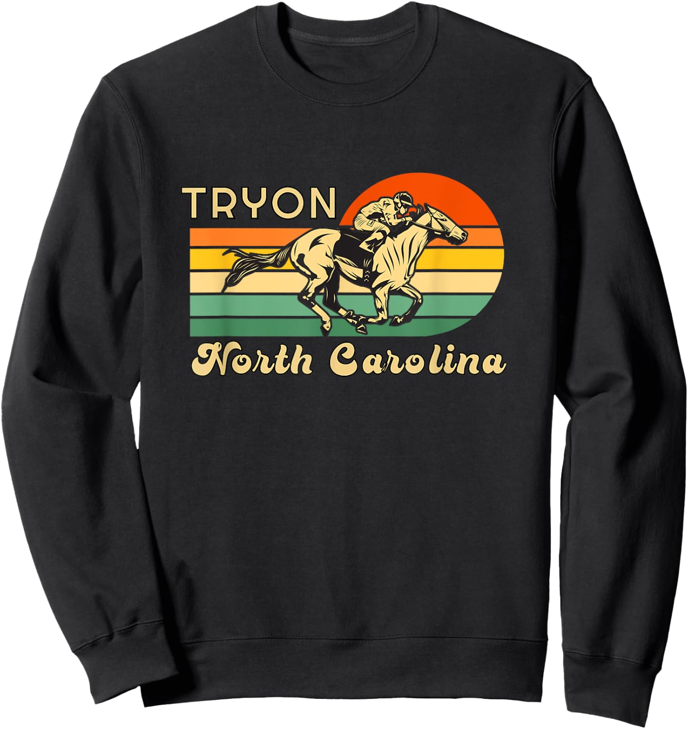 NC International World Equestrian Games Tryon North Carolina Sweatshirt - Sweatshirt | Black