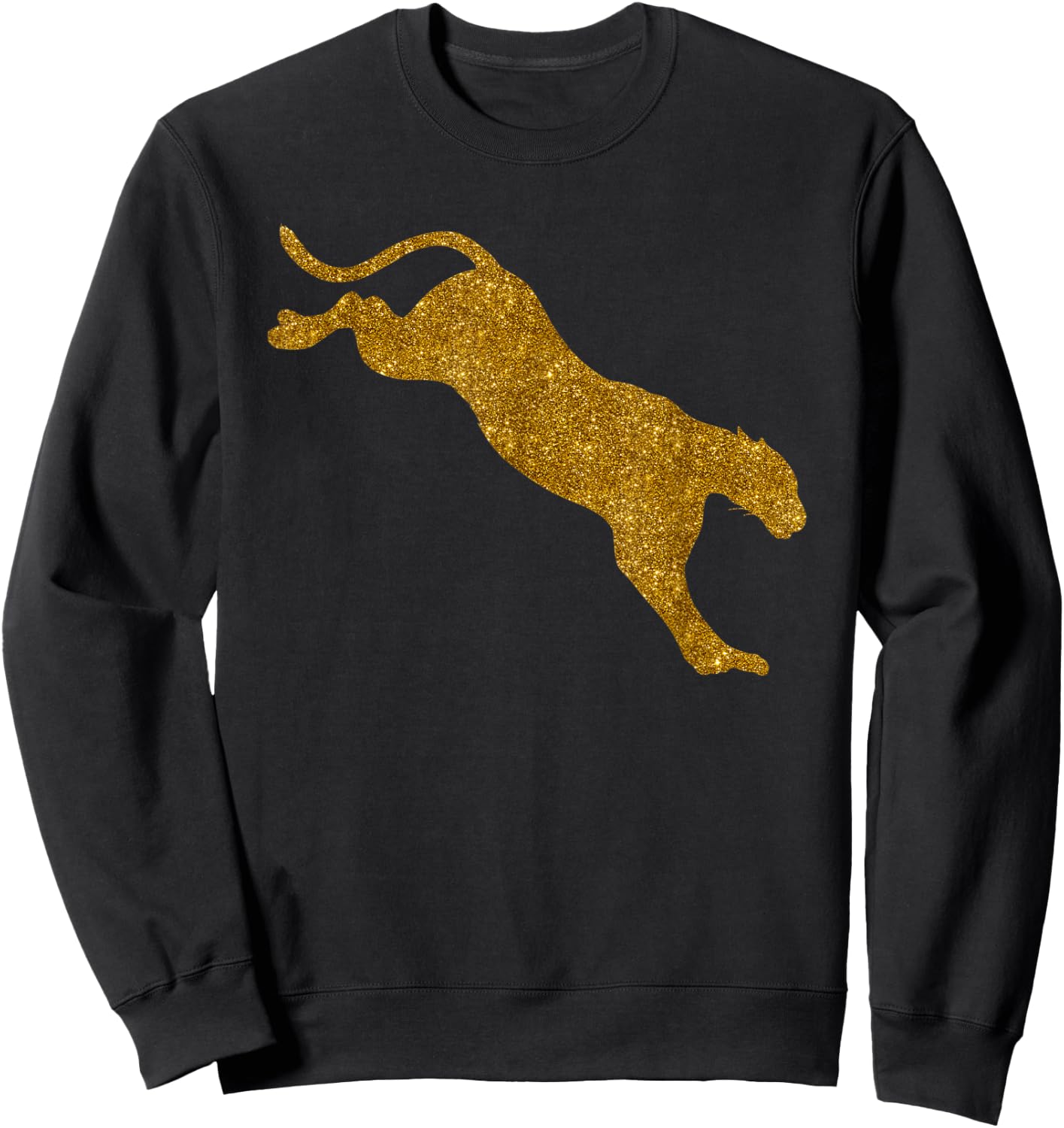 Cougar Gift Girl Puma Animal Panther Lover Sweatshirt - Sweatshirt | Black