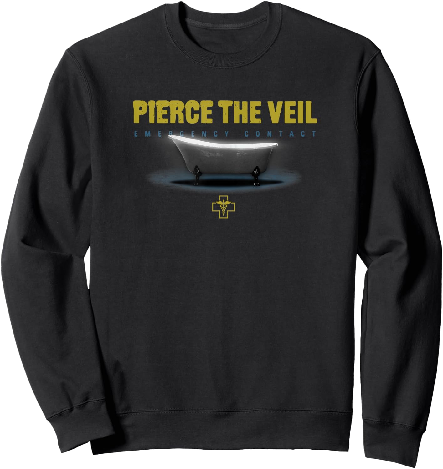 Pierce The Veil - Bathtub Sweatshirt - Sweatshirt | Black