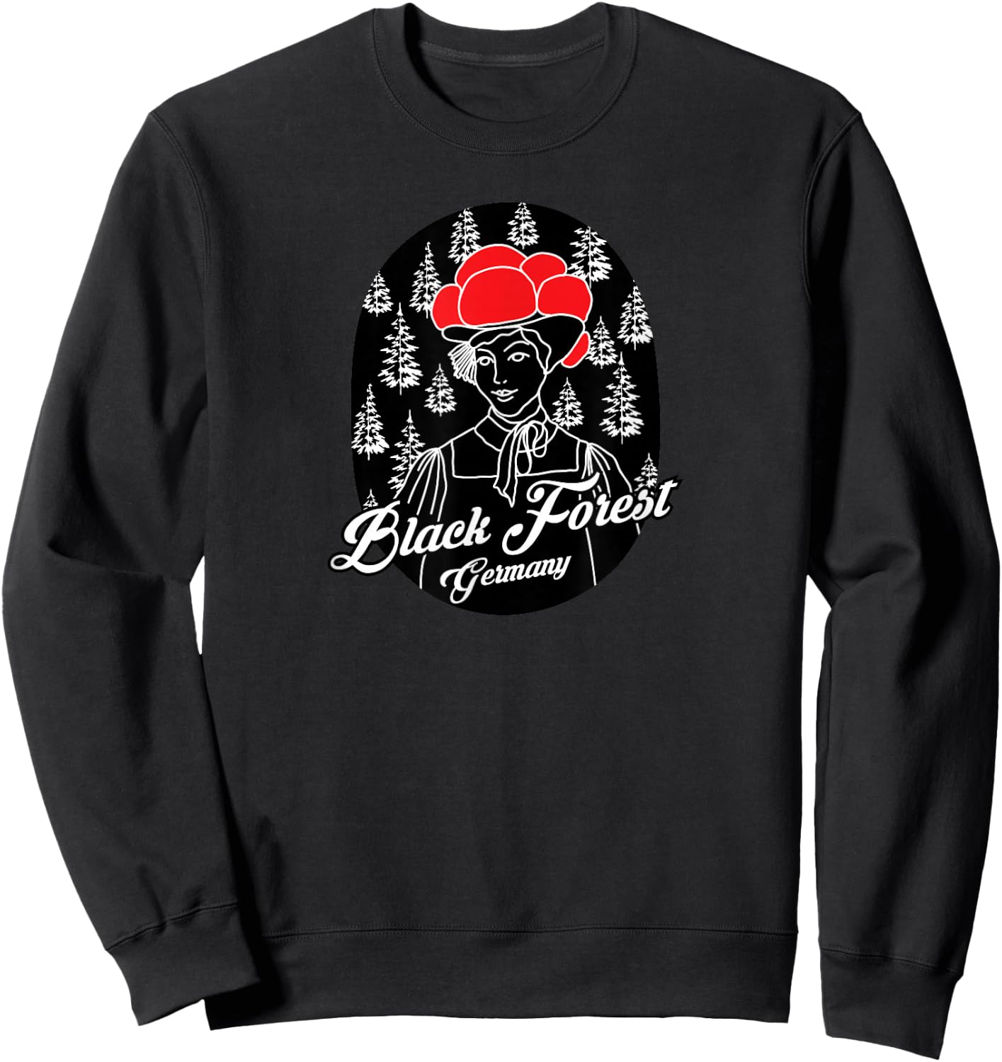 Black Forest, Black Forest - Germany Sweatshirt - Sweatshirt | Black