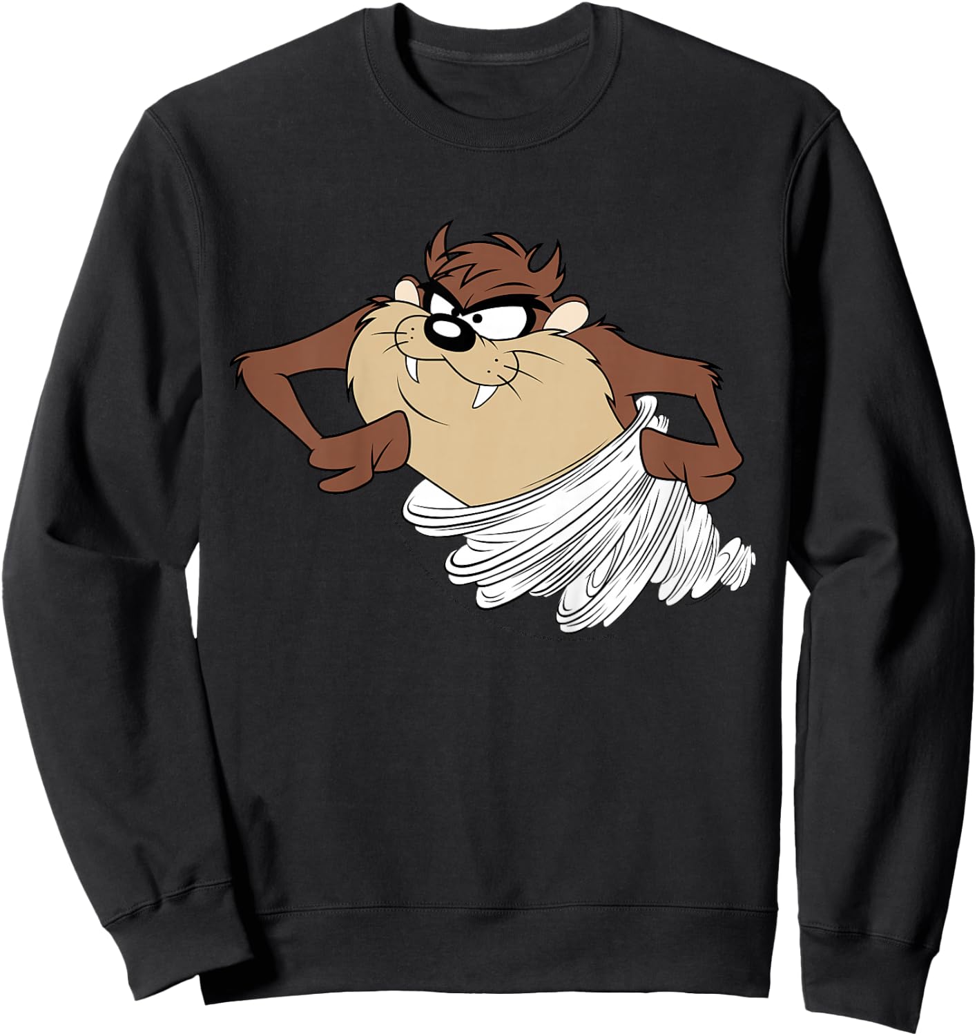 Kids Looney Tunes Taz Tornado Portrait Sweatshirt - Sweatshirt | Black