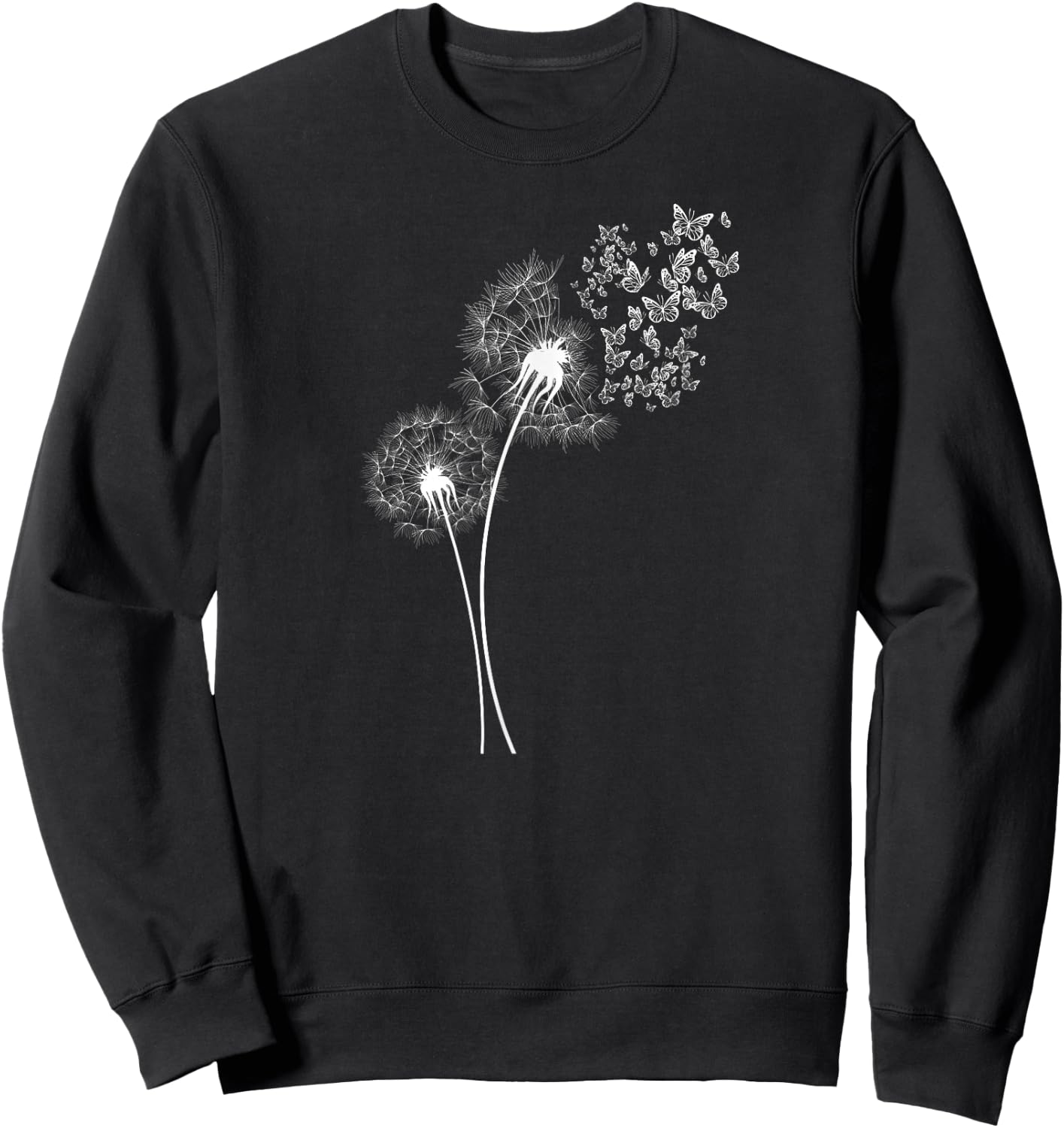Butterfly Insect Entomology - Butterfly Sweatshirt - Sweatshirt | Black