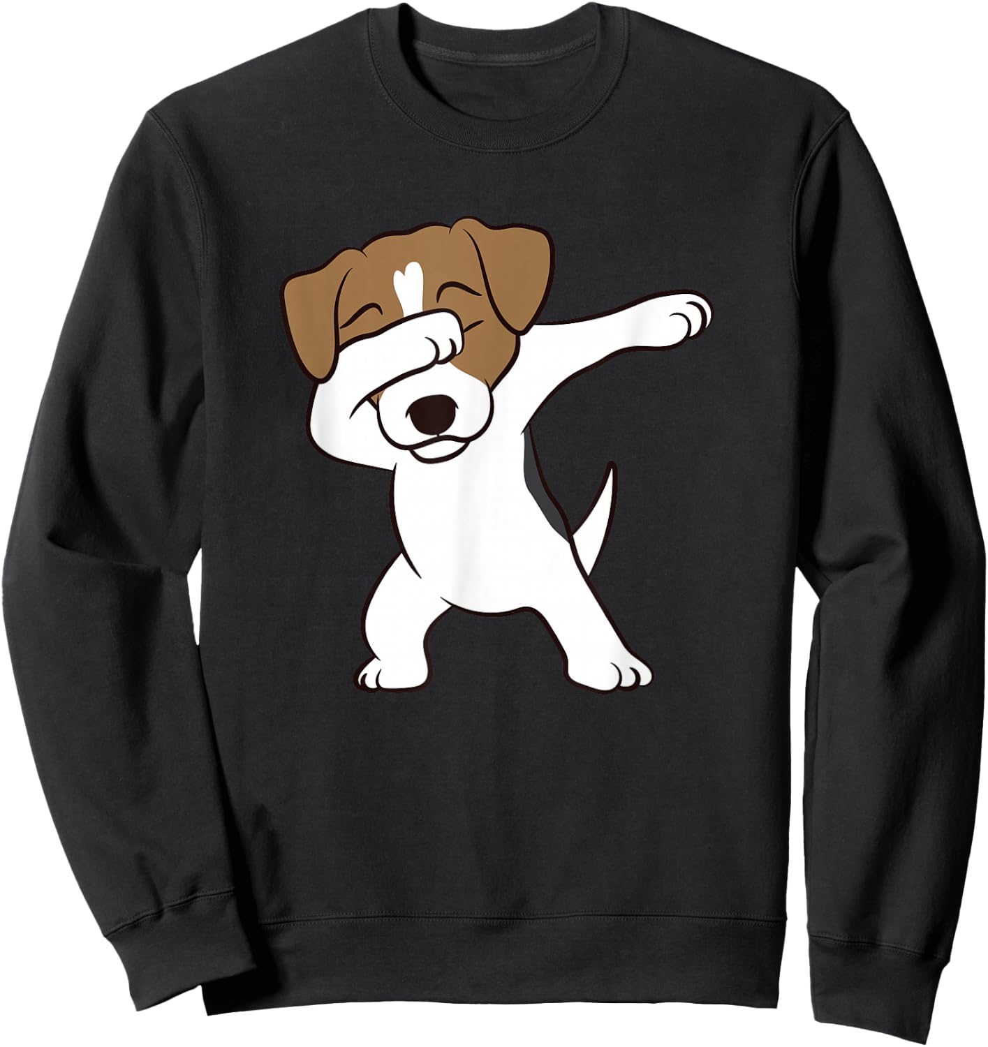 Dabbing Jack Russell Terrier Dog Dabbing Jack Russell Sweatshirt - Sweatshirt | Black