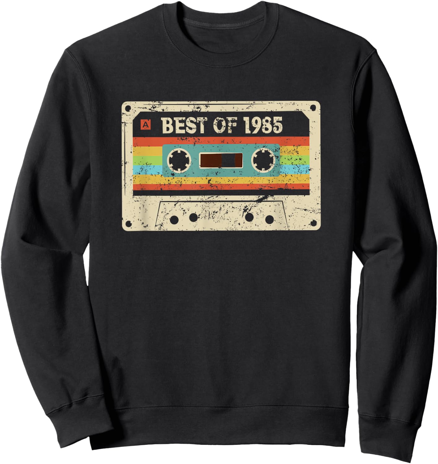 Best of 1985 Cool 40 Year Old Bday Men Women 40th Birthday Sweatshirt - Sweatshirt | Black