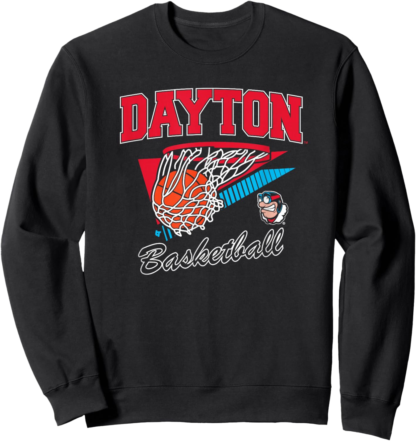 Dayton Basketball Sweatshirt - Sweatshirt | Black