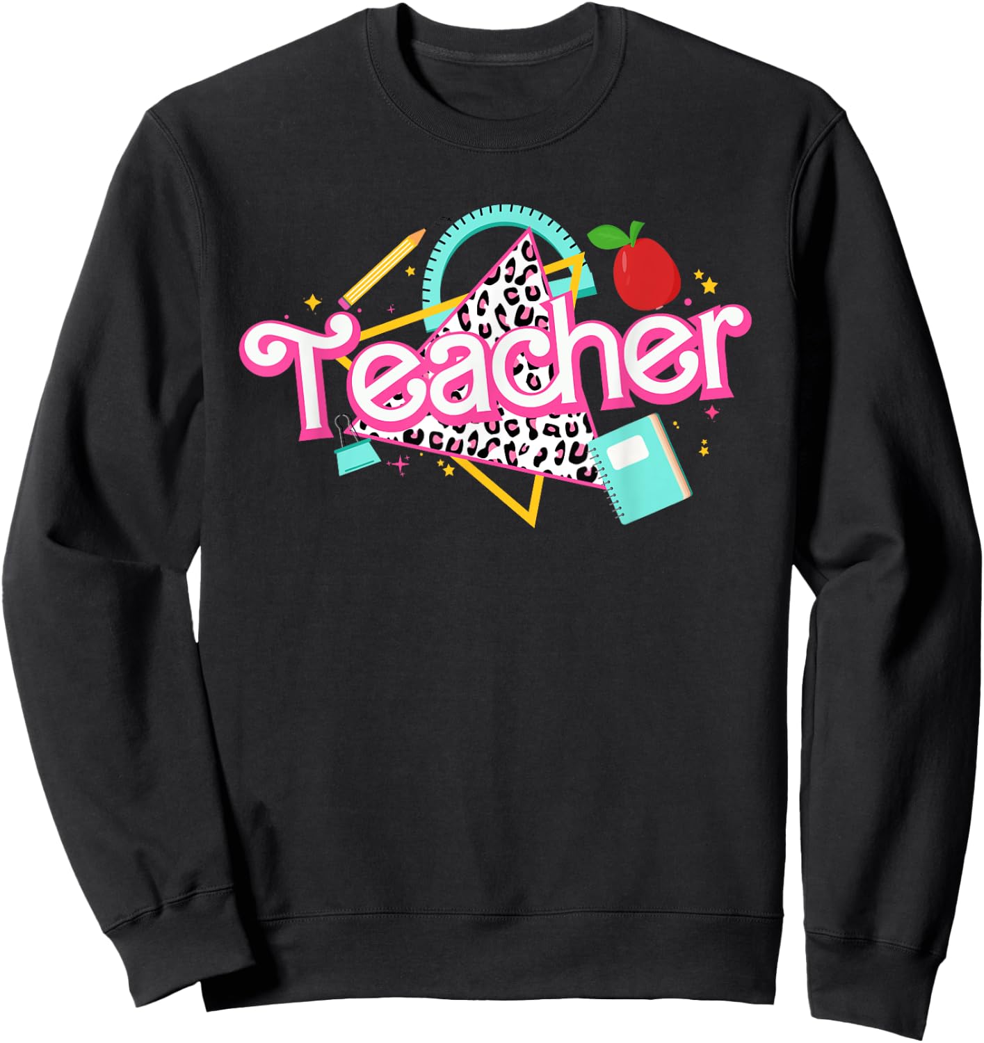 Cute Teacher Sweatshirt - Sweatshirt | Black