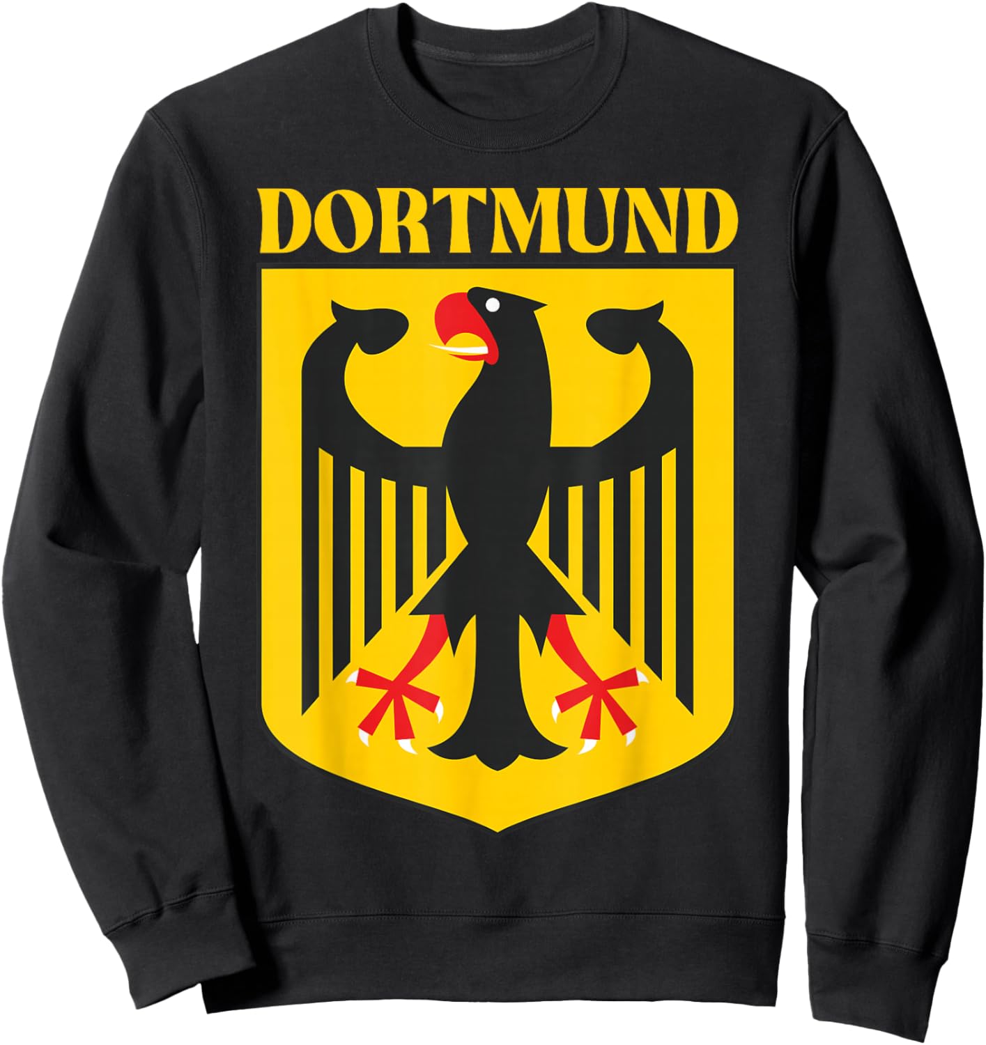 Dortmund Germany emblem, Dortmund Germany, Dortmund Sweatshirt - Sweatshirt | Black