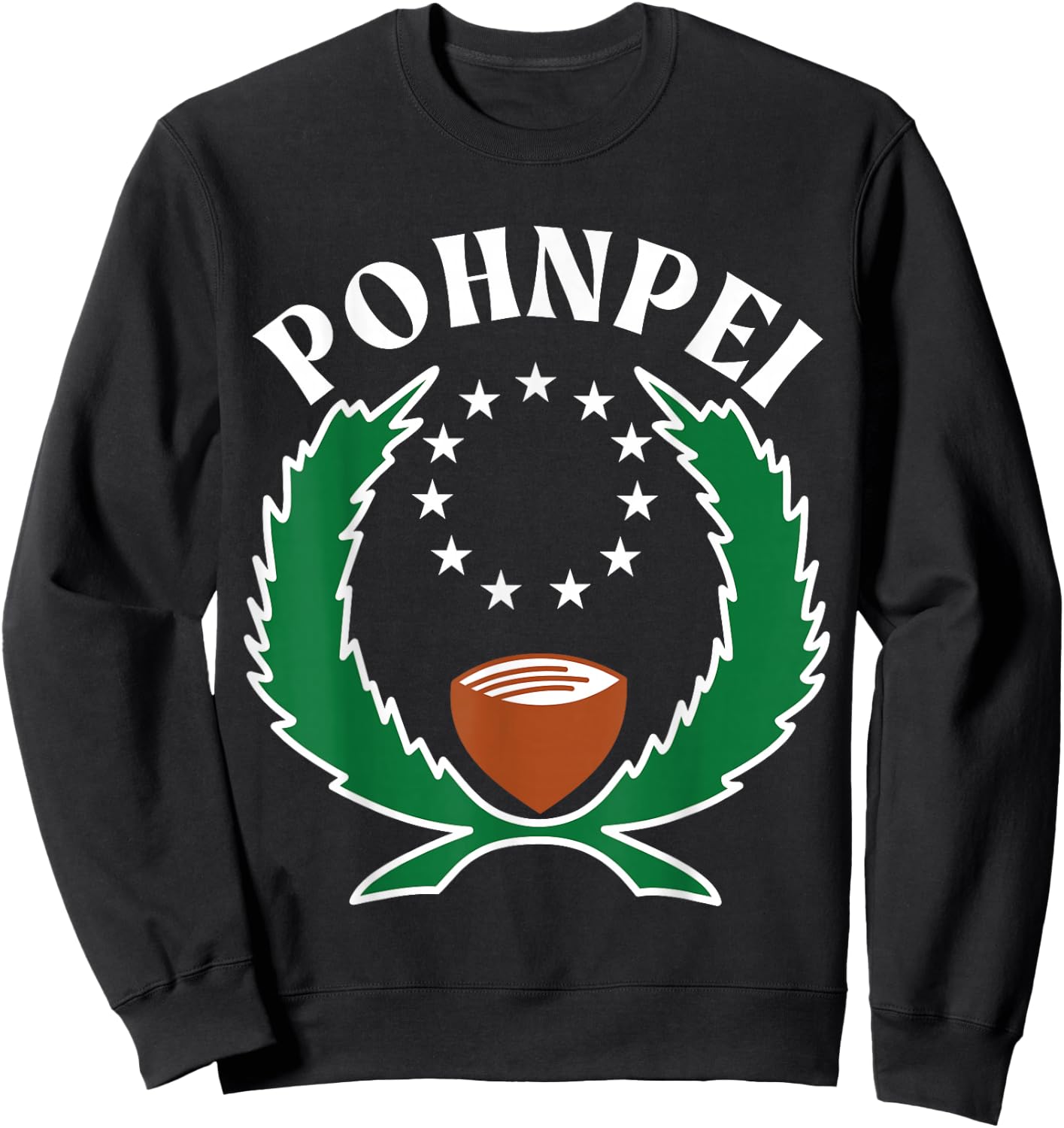Pohnpei Flag, Pohnpei Sweatshirt - Sweatshirt | Black