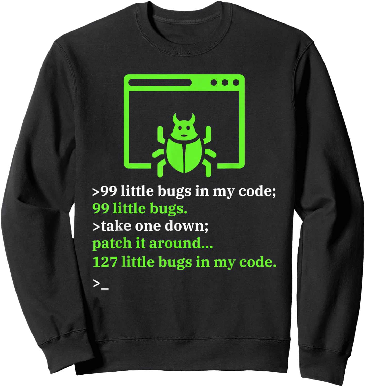 Funny Programmer Shirts by T.K. Debugger Debugging - Computer Science Programmer & Coding Black Small Sweatshirt - Sweatshirt | Black