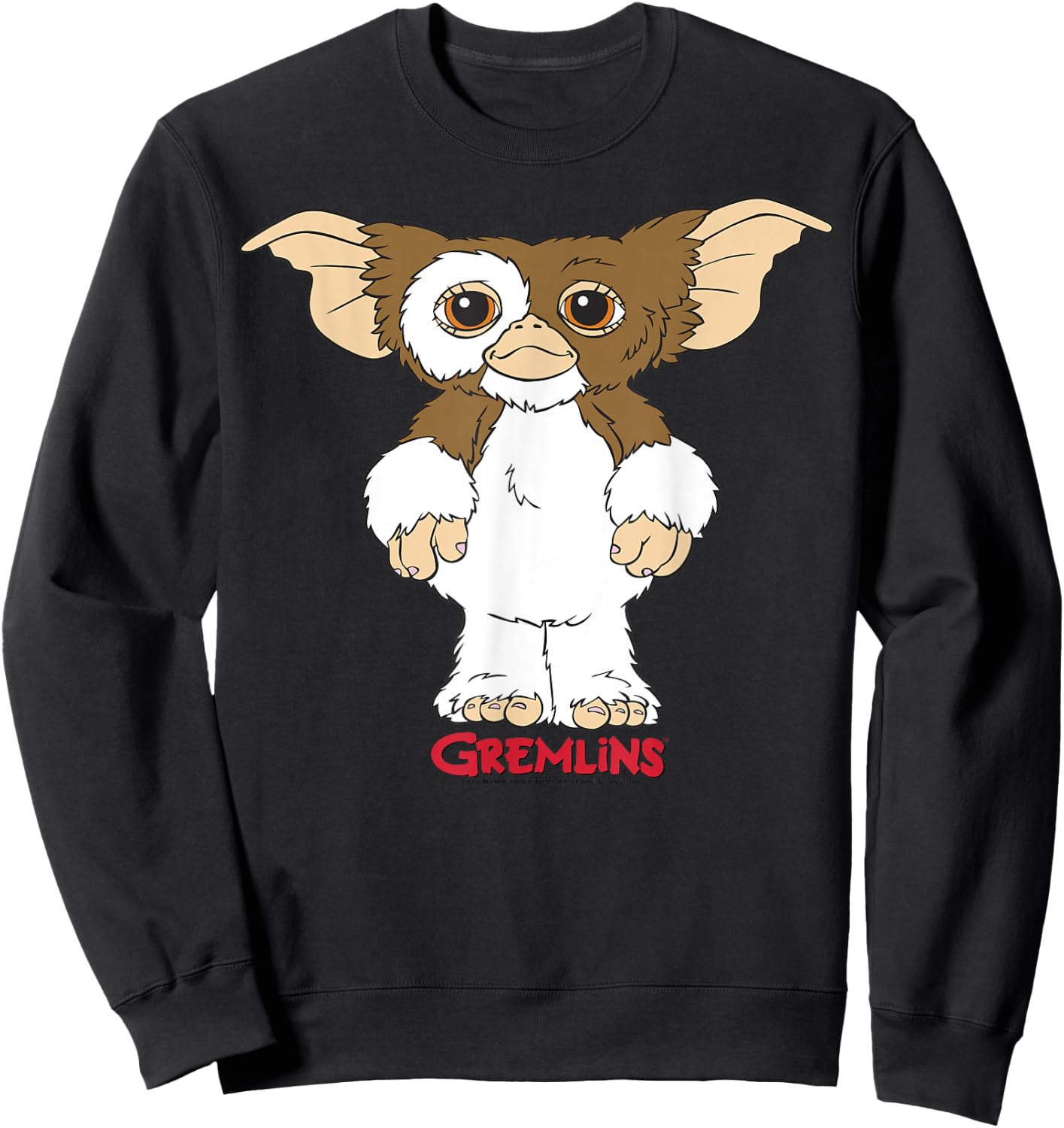 Gremlins Gizmo Simple Portrait Sweatshirt - Sweatshirt | Black
