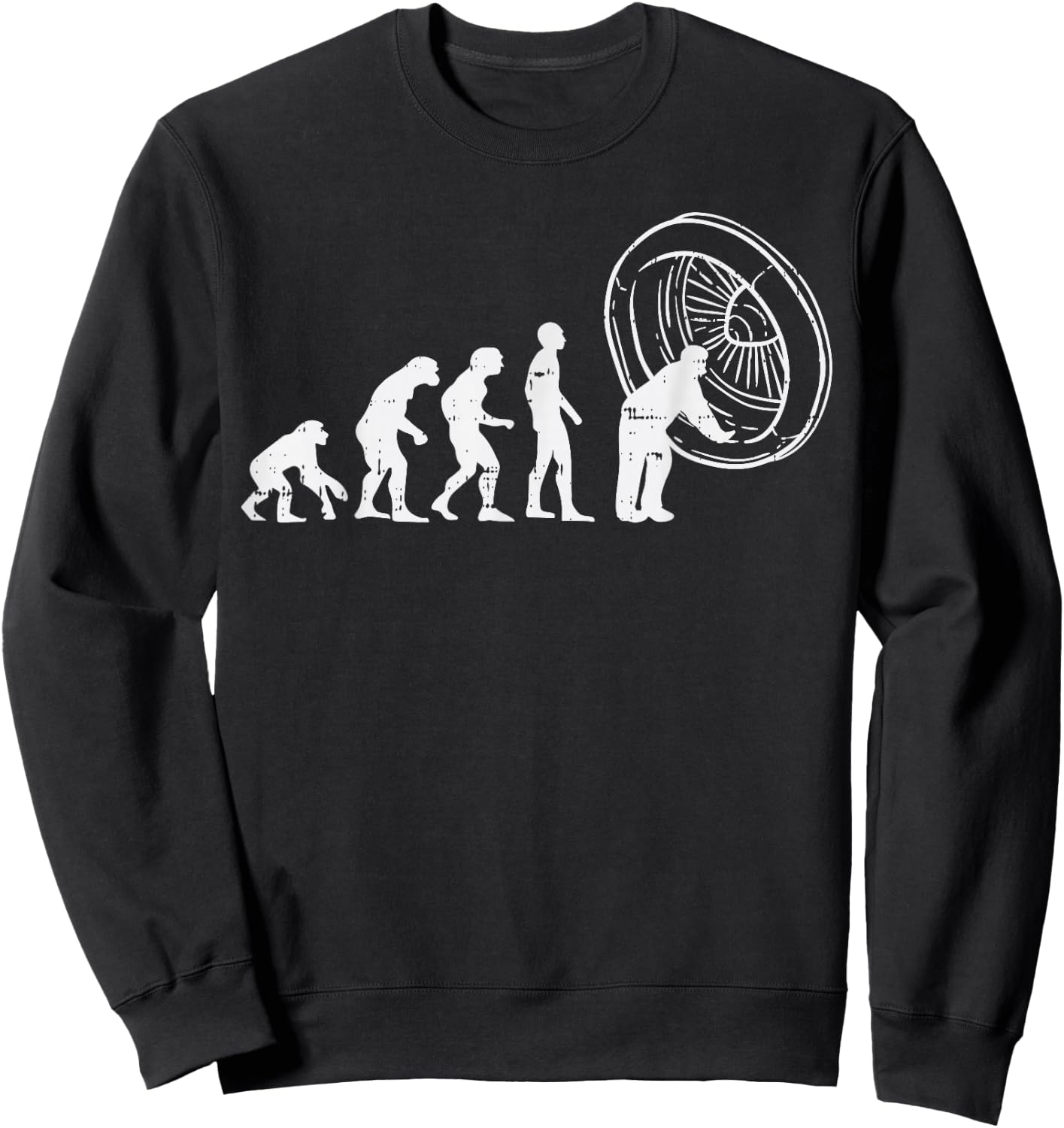 BoredKoalas Aviation Lovers Shirts Pilot Gifts Airplane Maintenance Evolution Funny Aviation Mechanic Gift Sweatshirt - Sweatshirt | Black