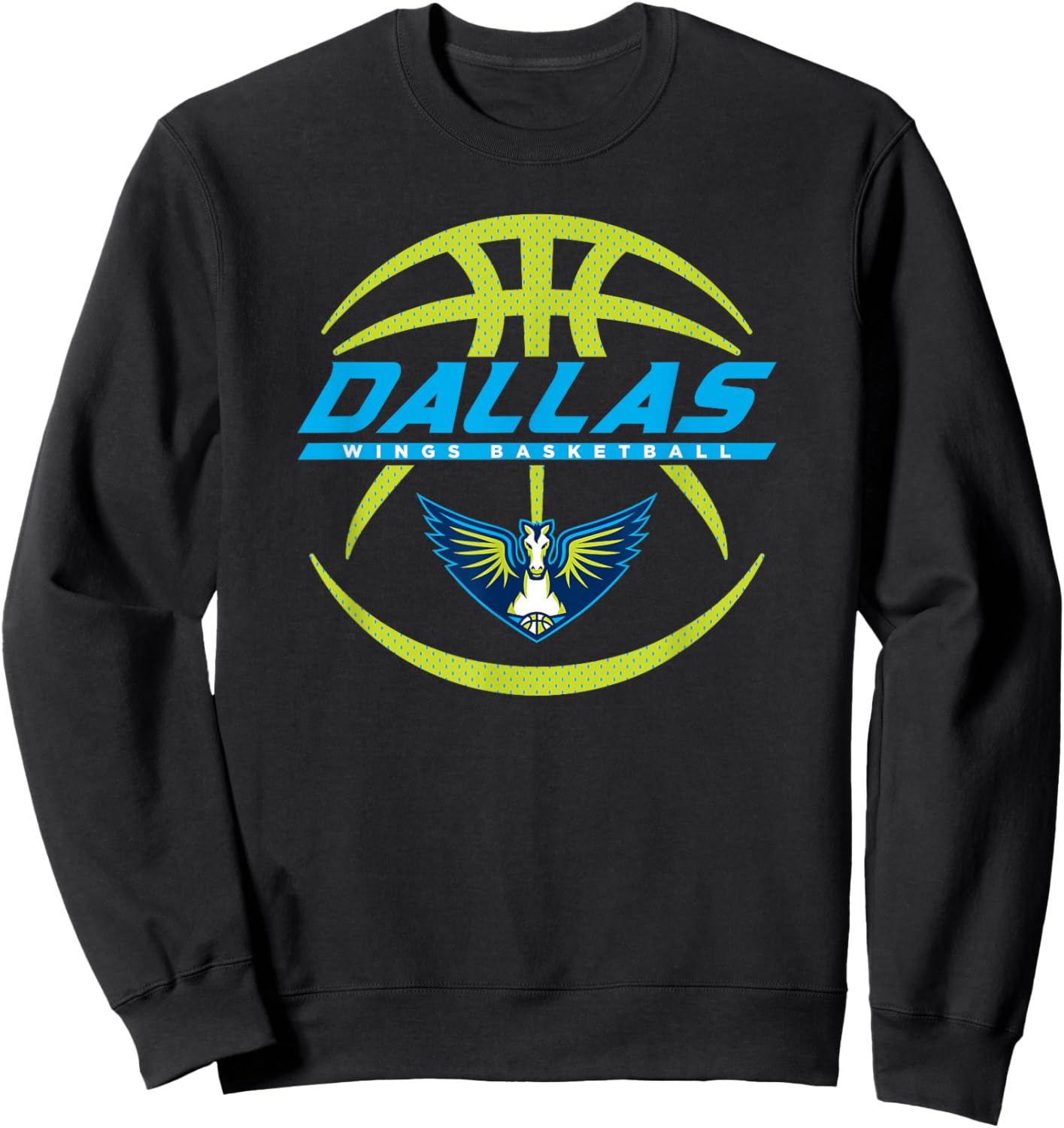 WNBA Dallas Wings The Rock Sweatshirt - Sweatshirt | Black