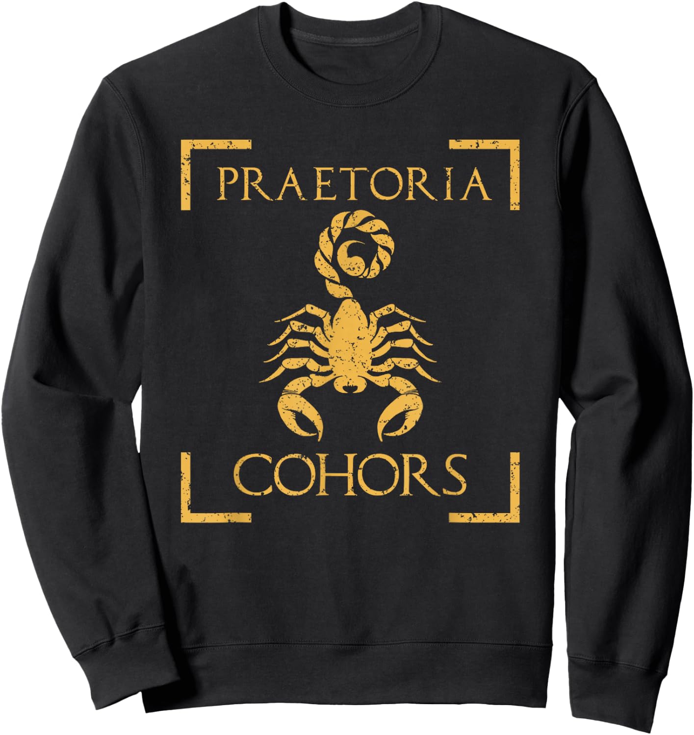 Praetoria Kohorten Praetorian Ancient Roman Army Sweatshirt - Sweatshirt | Black