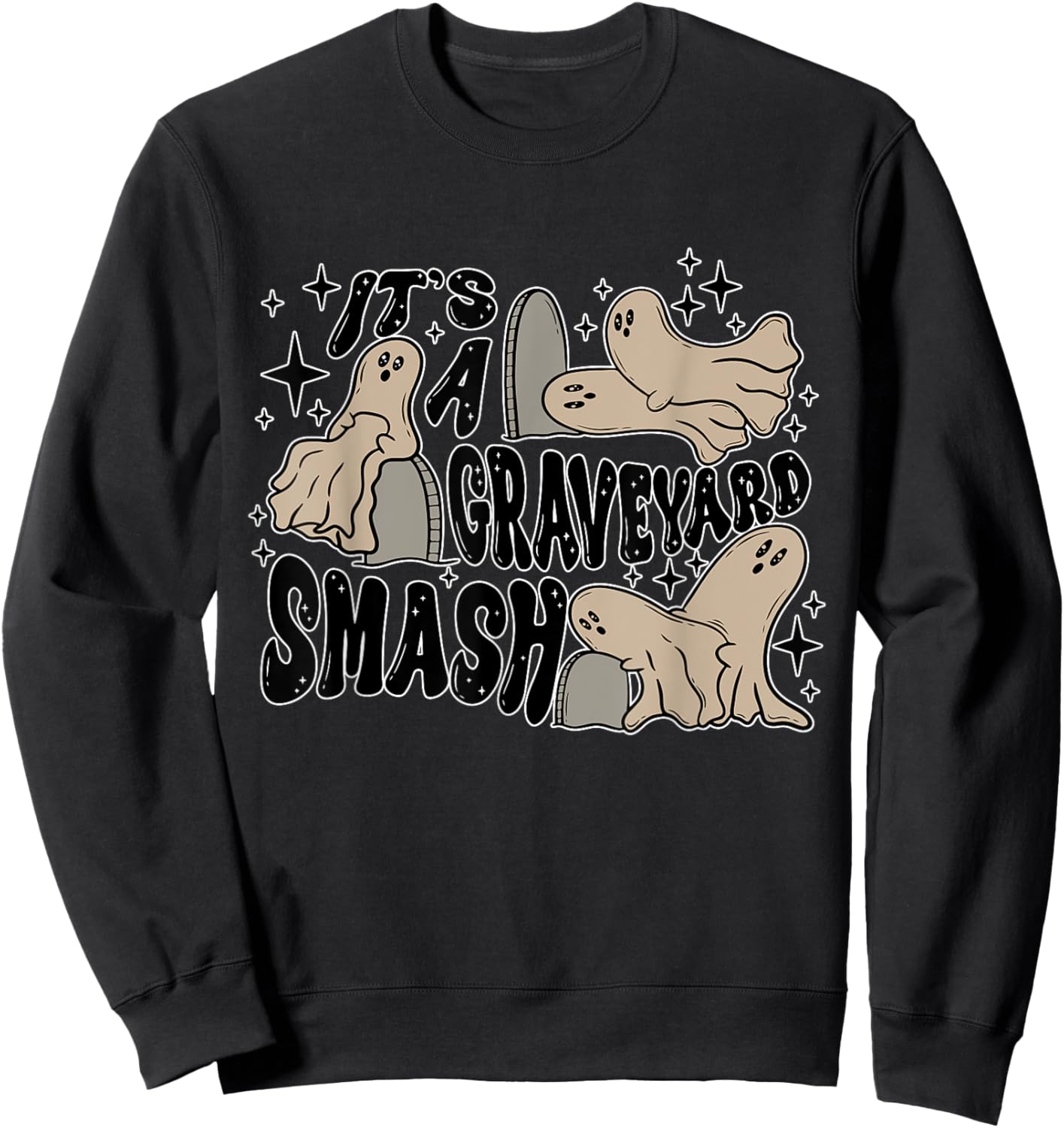 It's A Graveyard Smash Apparel Sweatshirt - Sweatshirt | Black