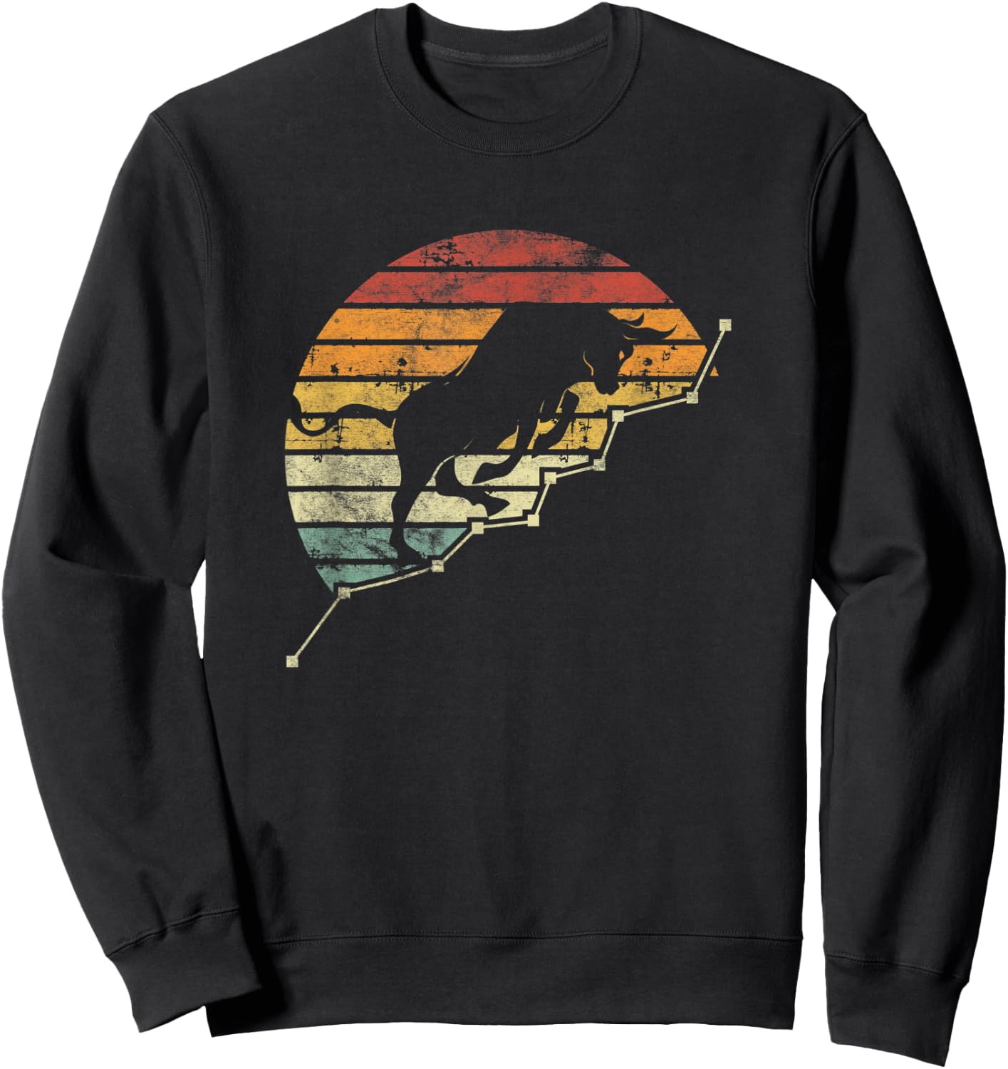 Bull Market Strategy Stock Exchange Investment Trading Gift Sweatshirt - Sweatshirt | Black