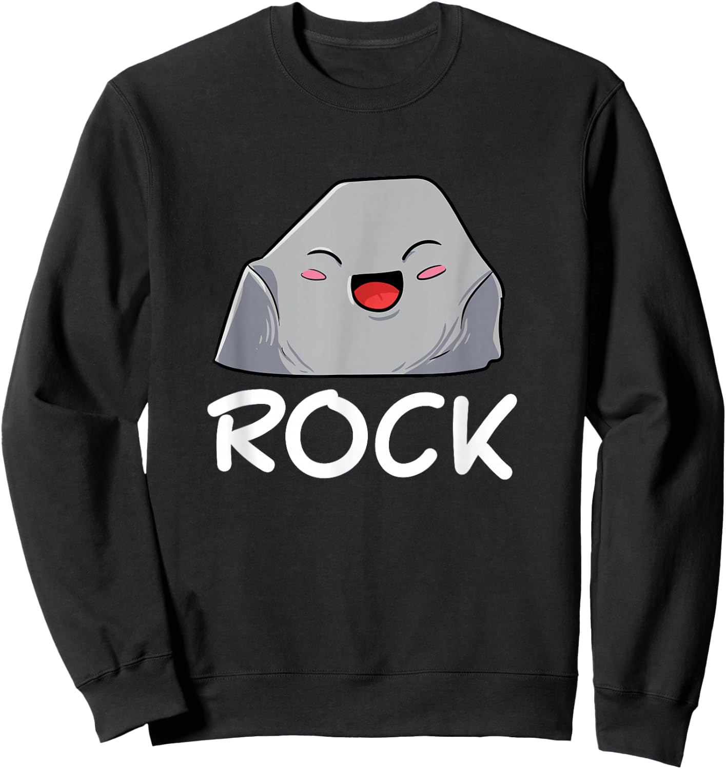 Knuckle Hand design Co. Funny Group Halloween Outfit - Rock Paper Scissors Costume Sweatshirt - Sweatshirt | Black