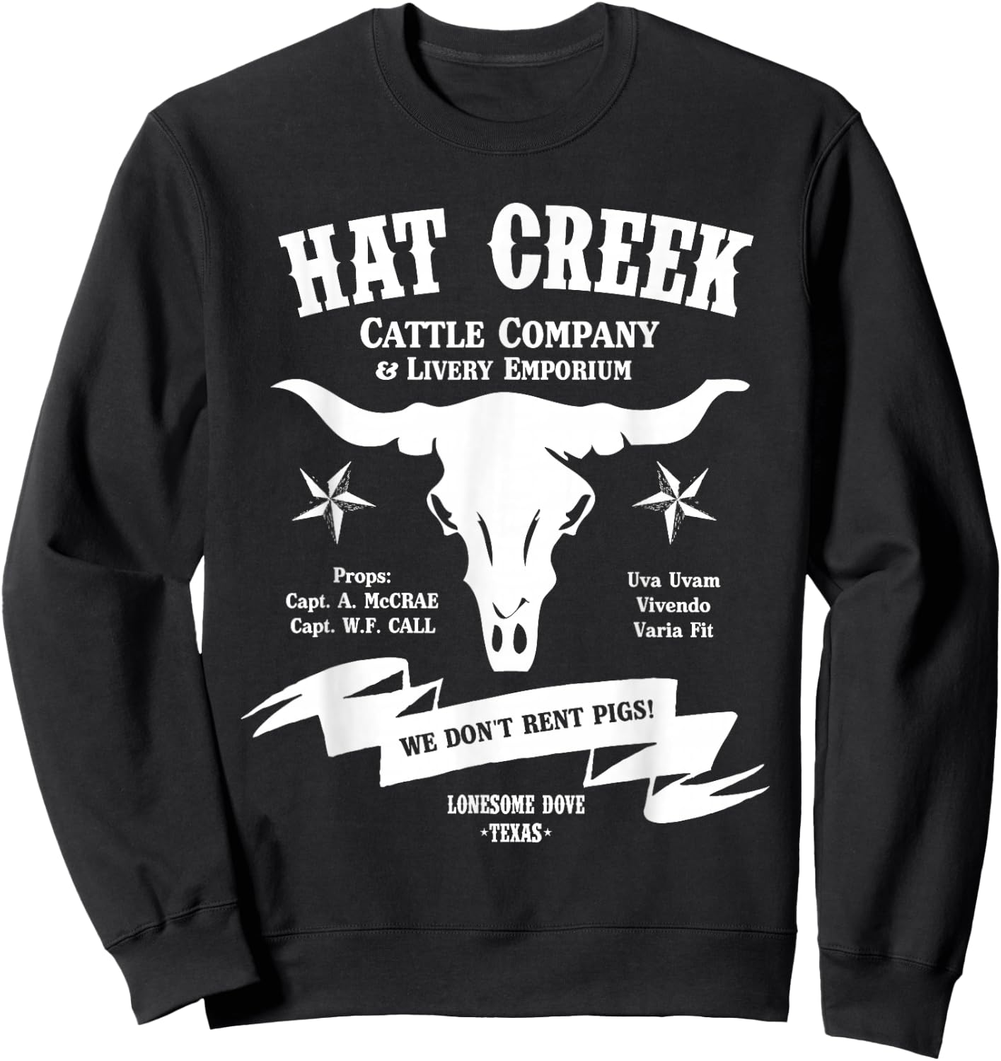 Hat Creek Cattle Co. Sweatshirt - Sweatshirt | Black