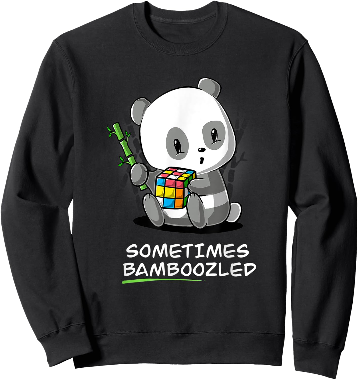 Bamboozled Speed Cuber Sweatshirt - Sweatshirt | Black