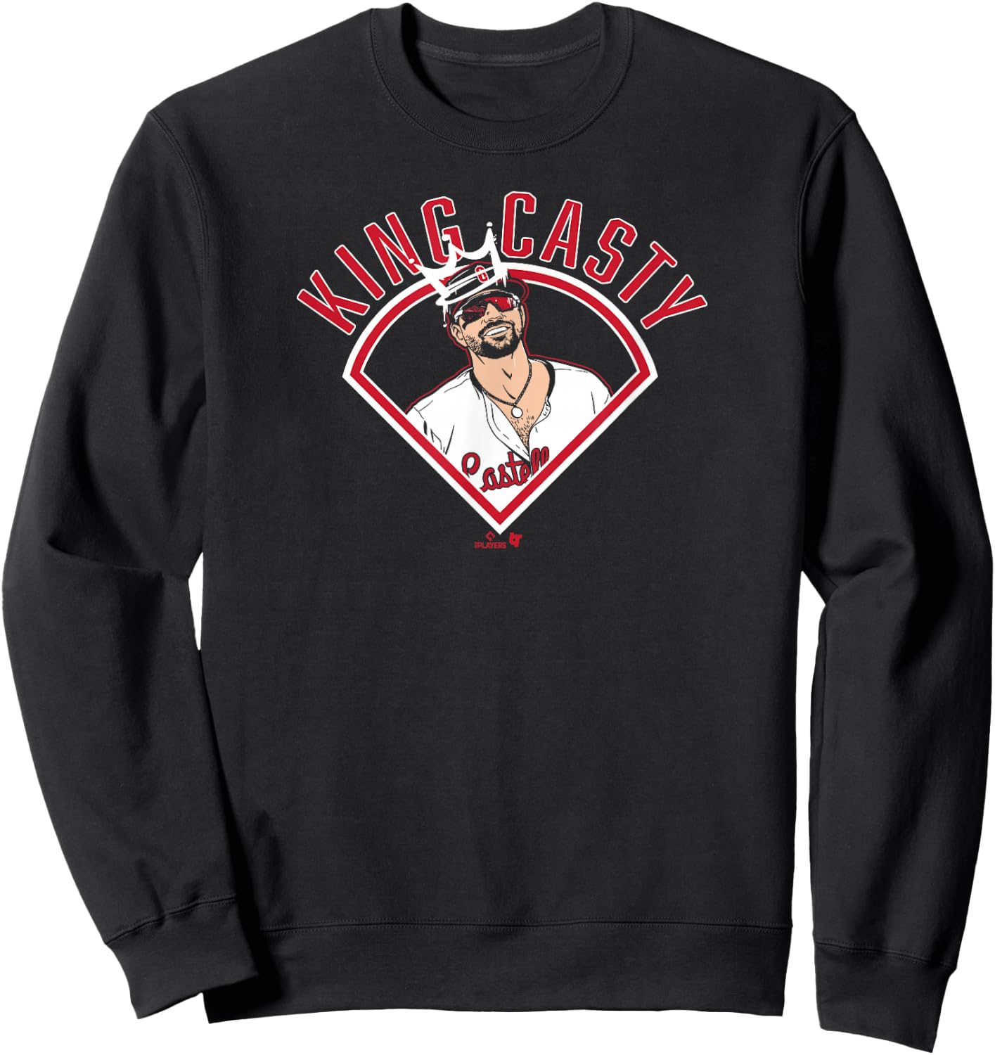 Nick Castellanos - King Casty - Philadelphia Baseball Sweatshirt - Sweatshirt | Black