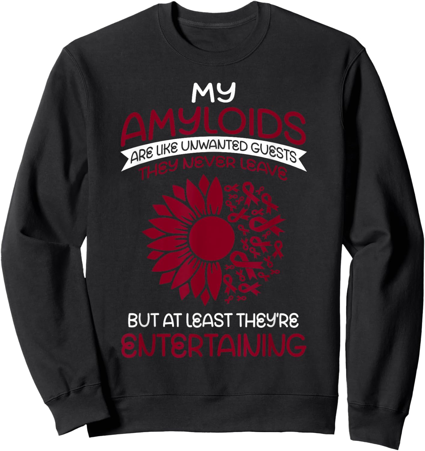 Amyloidosis Sweatshirt - Sweatshirt | Black