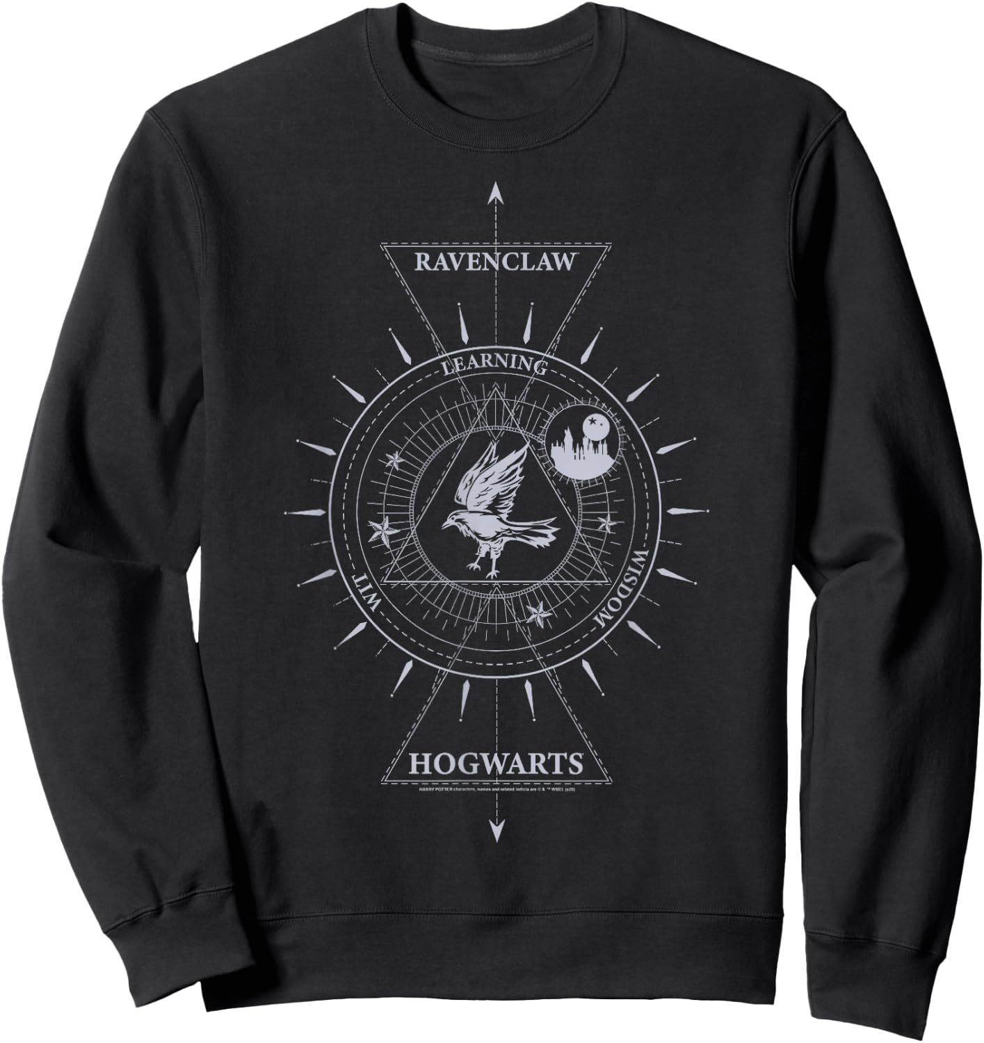 Harry Potter Ravenclaw Celestial Small Sweatshirt - Sweatshirt | Black