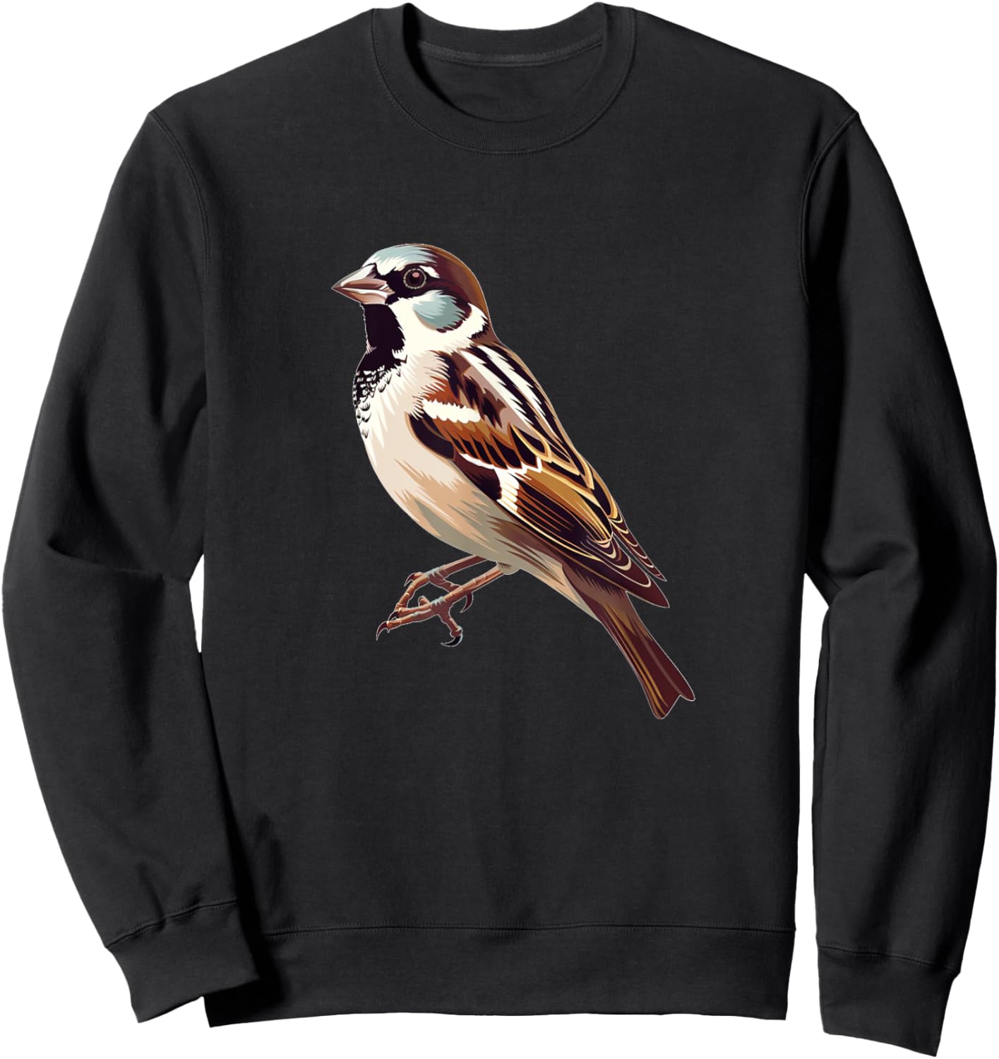 Awesome Sparrow Bird Costume for Man and Woman Sweatshirt - Sweatshirt | Black