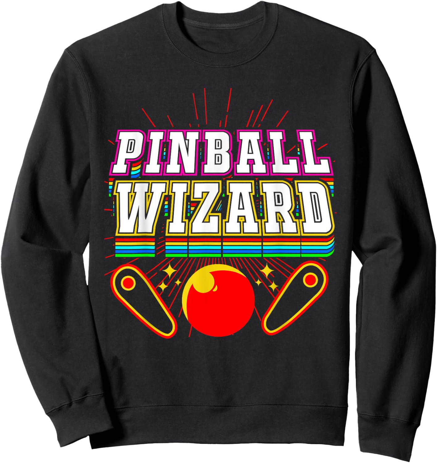 Pinball Wizard Sweatshirt - Sweatshirt | Black