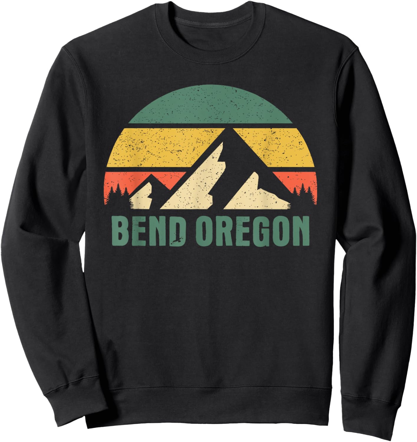 Bend Oregon USA Sweatshirt - Sweatshirt | Black