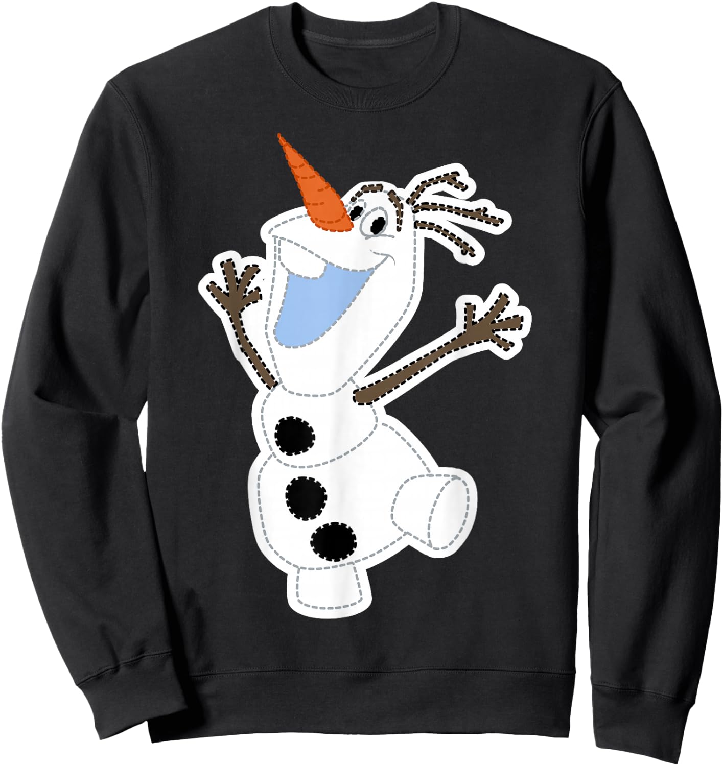 Disney Frozen Olaf Dancing Portrait Sweatshirt - Sweatshirt | Black