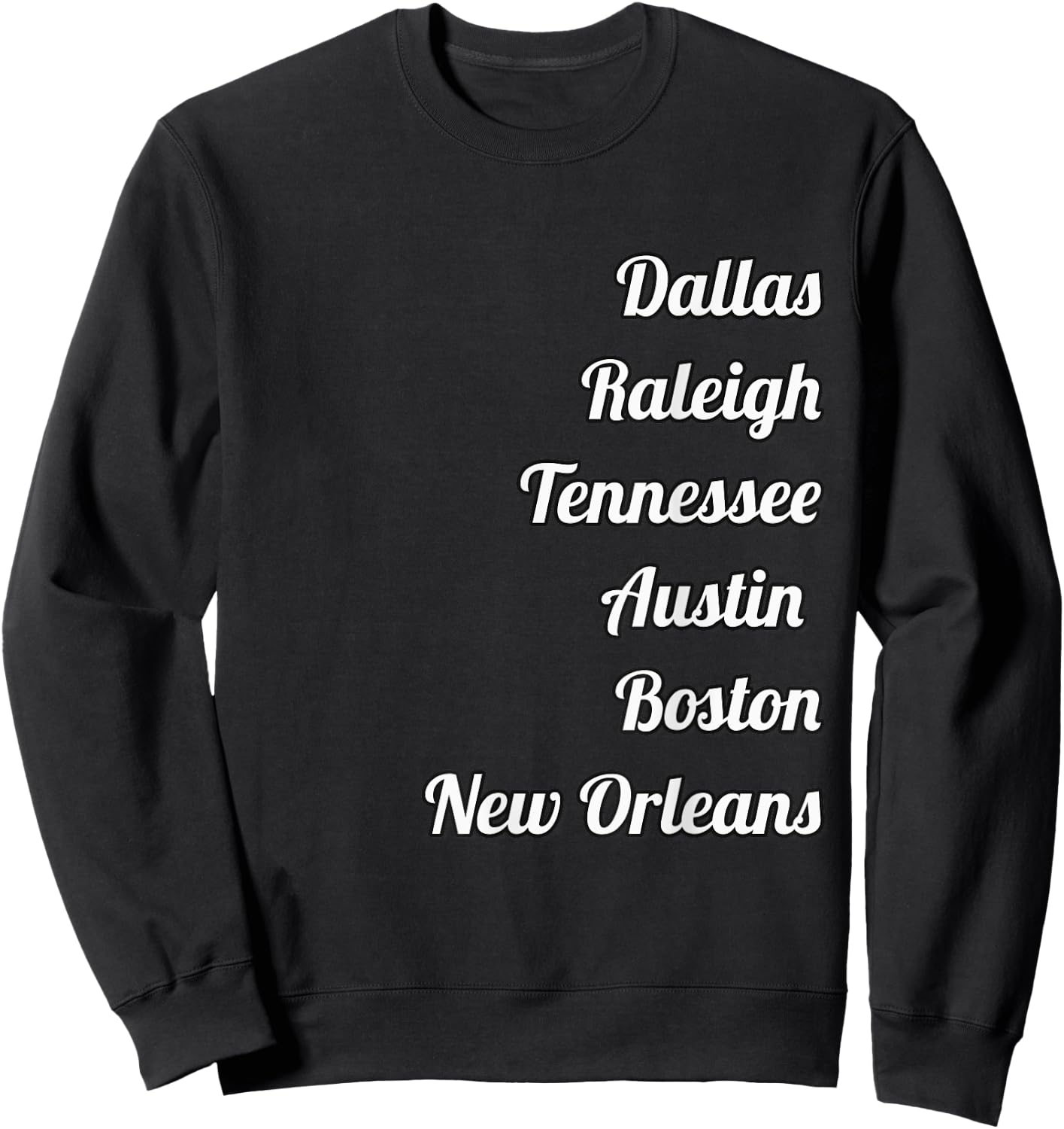 D-cked Down in Dallas Sweatshirt - Sweatshirt | Black
