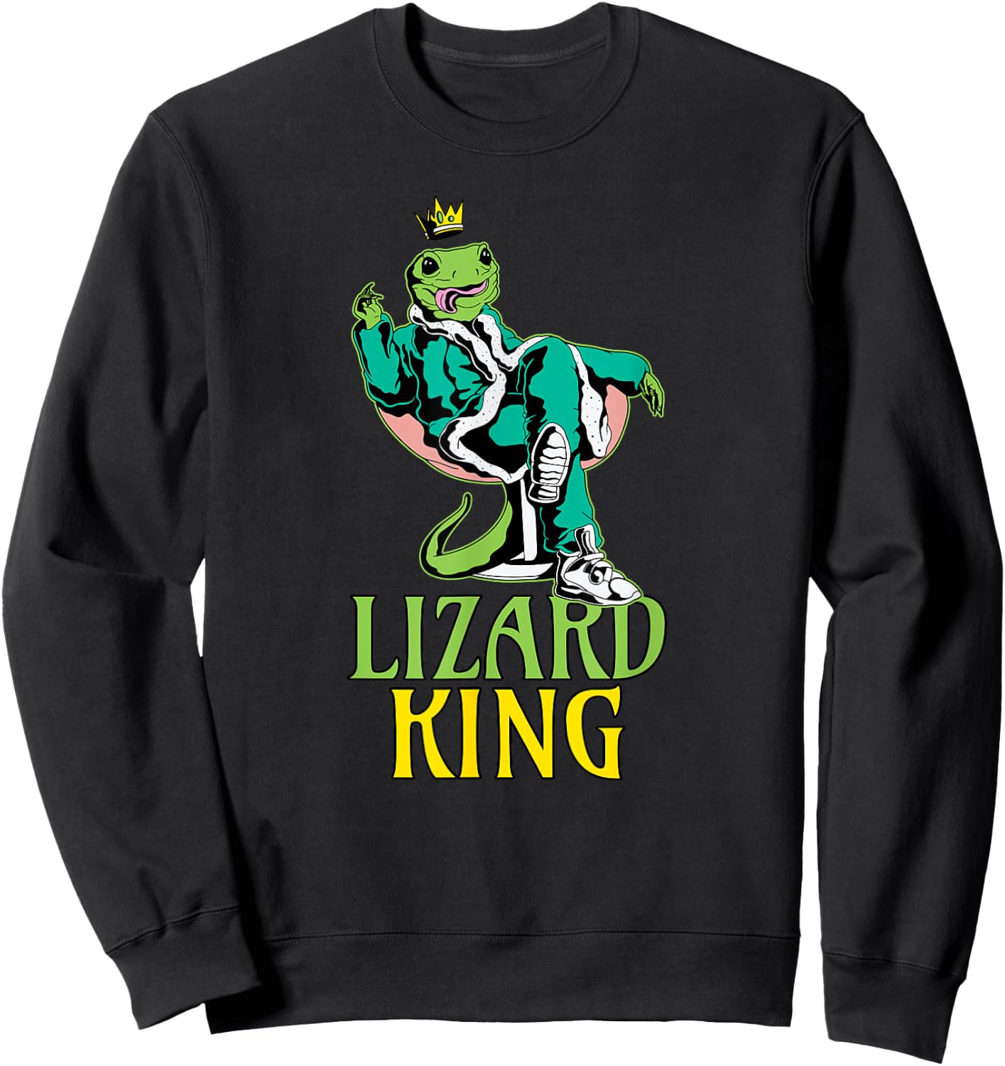Lizard King Sweatshirt - Sweatshirt | Black