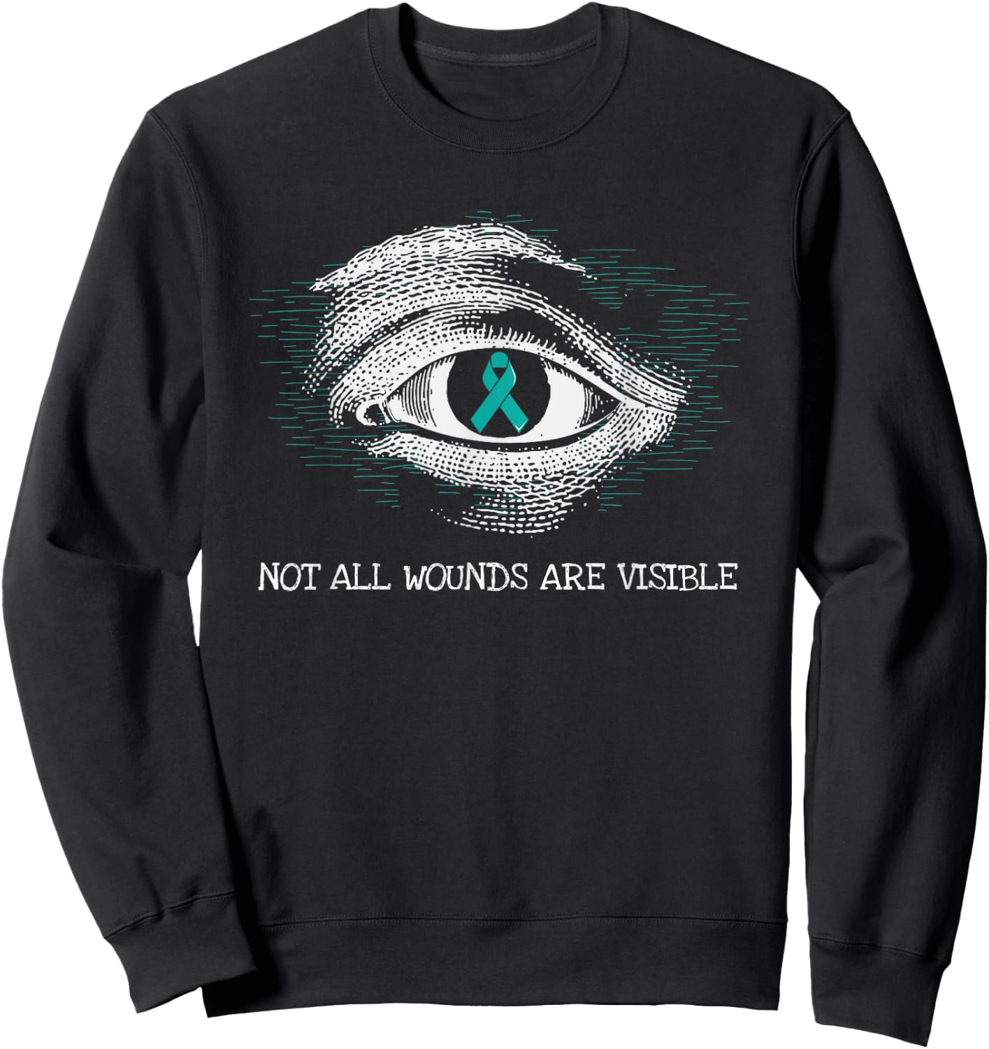 Veteran PTSD Awareness Suicide Prevention Military Gifts Sweatshirt - Sweatshirt | Black