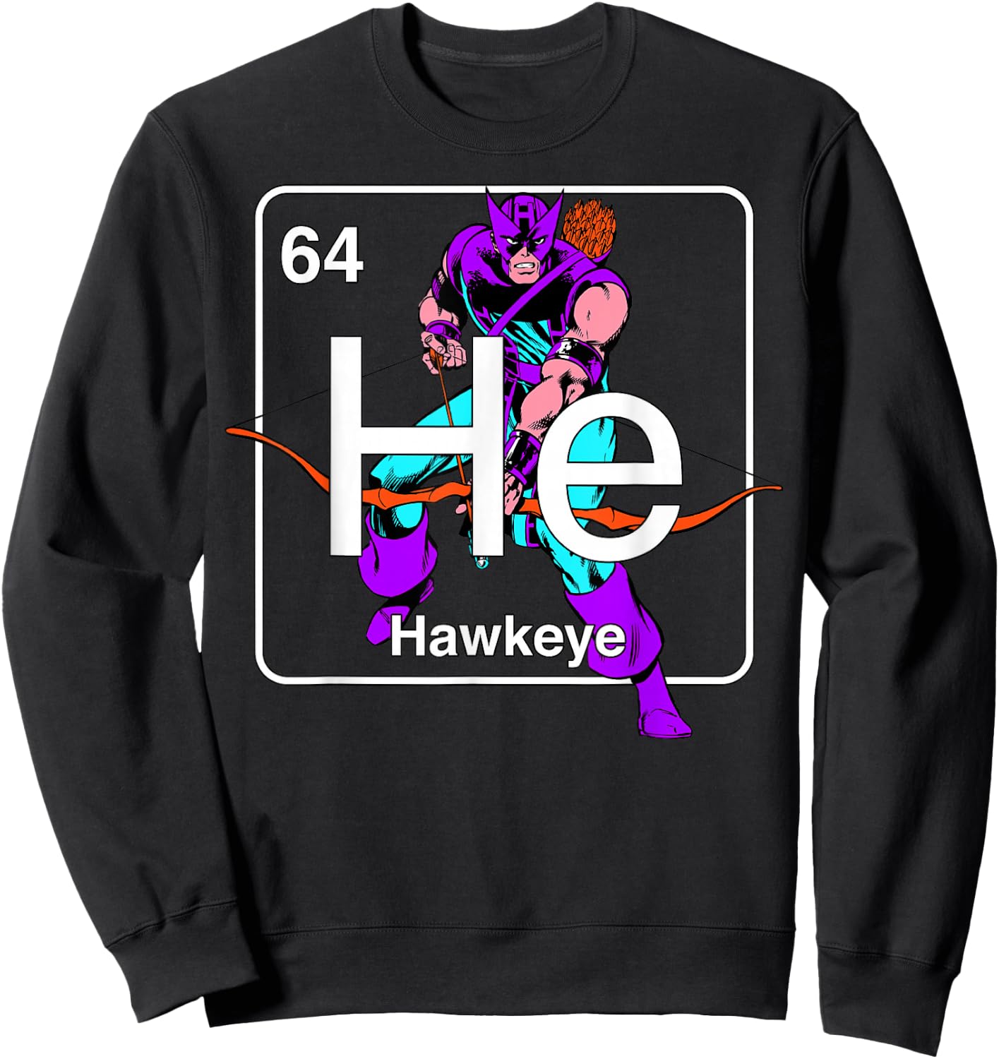 Marvel Avengers Hawkeye Element Sweatshirt - Sweatshirt | Black