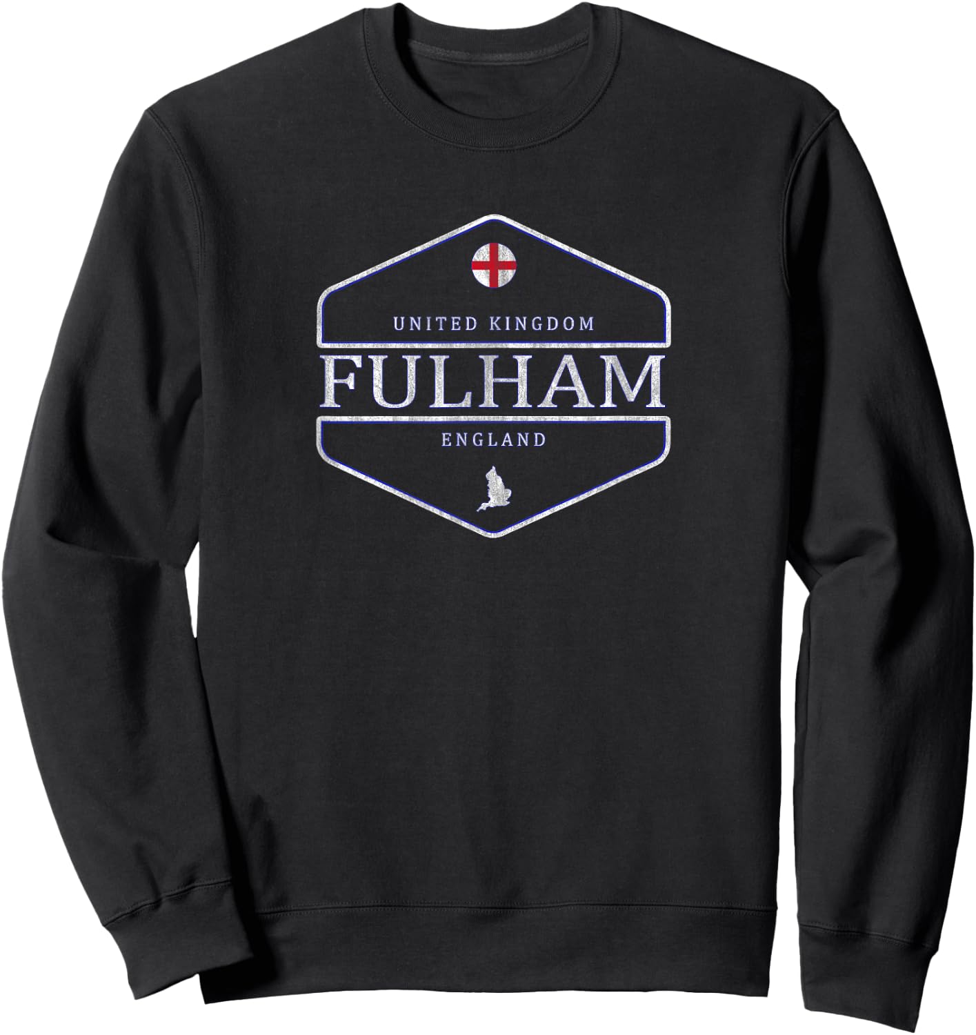 Fulham England - Fulham Logo Sweatshirt - Sweatshirt | Black