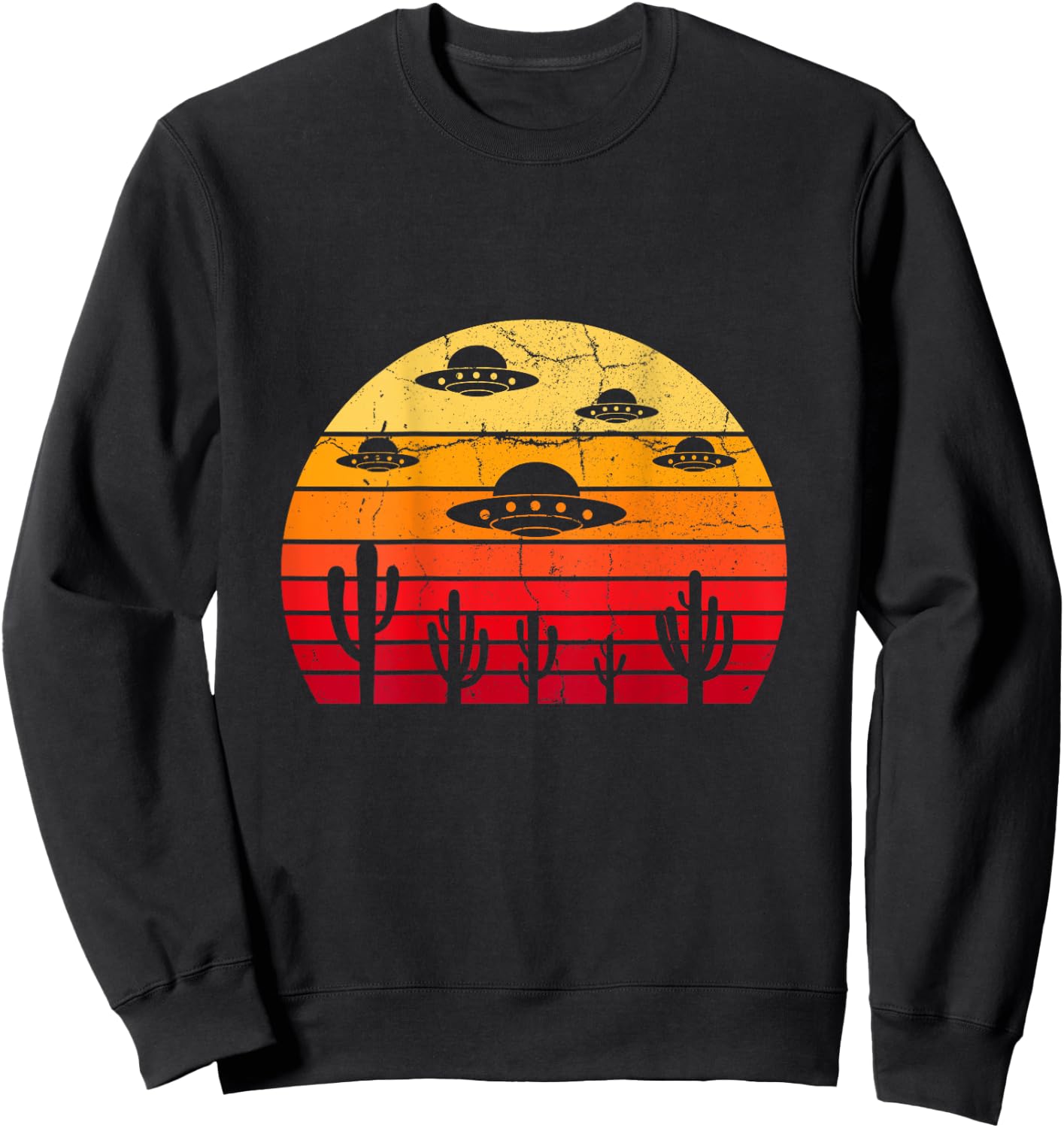 Aliens Balloon Aliens Statue Aliens Collection Aliens King Sweatshirt - Sweatshirt | Black