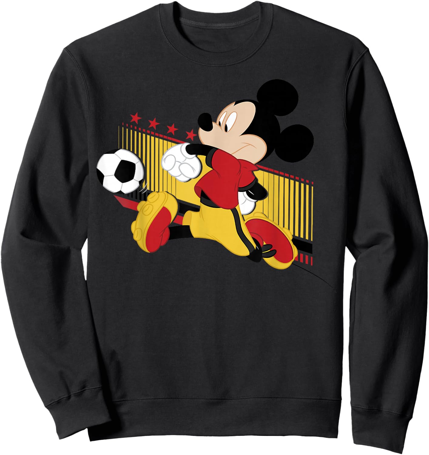 Disney Mickey And Friends Mickey Mouse Germany Soccer Sweatshirt - Sweatshirt | Black
