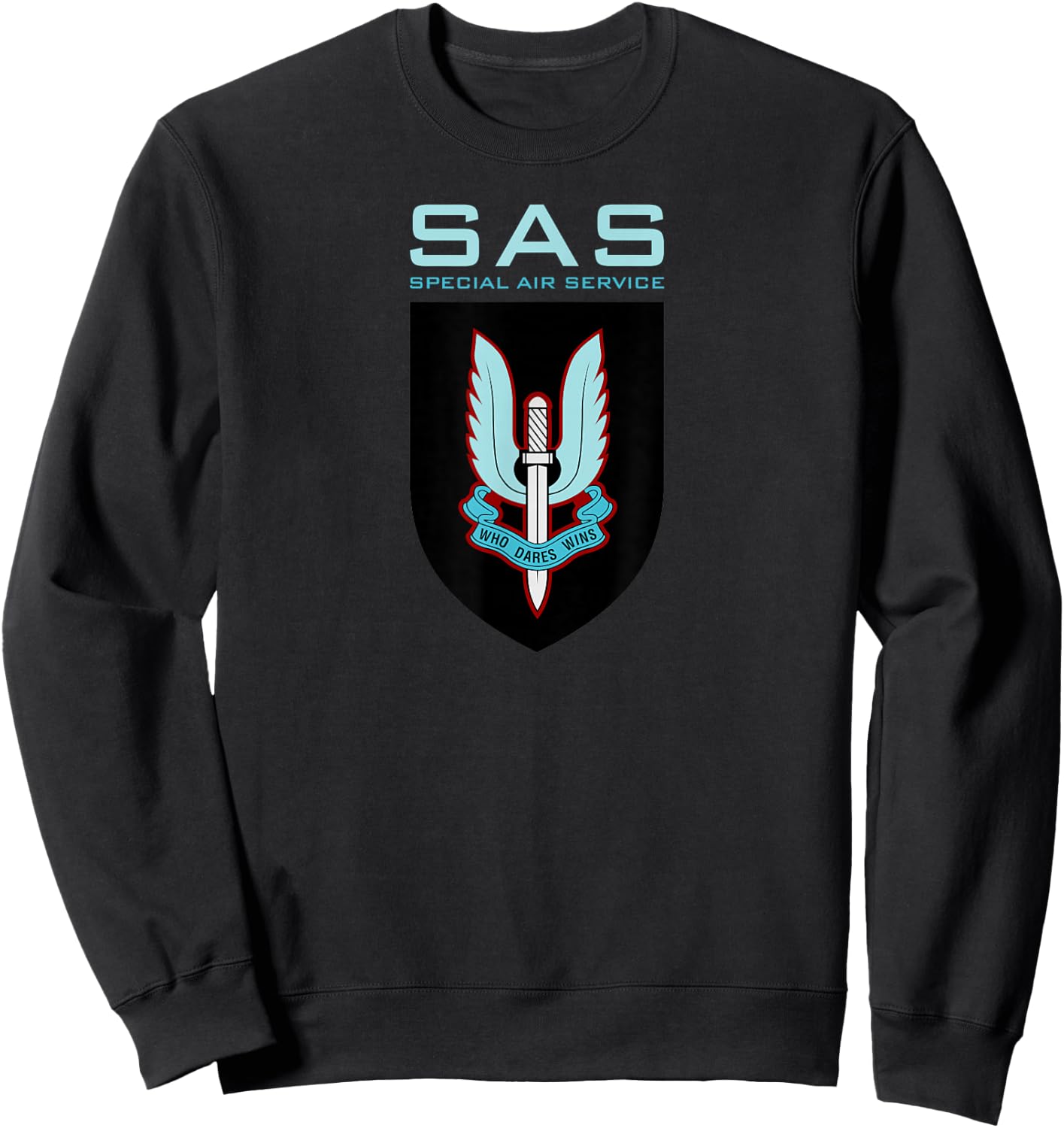 Uk Sas Special Air Service British Army Special Forces Sweatshirt - Sweatshirt | Black