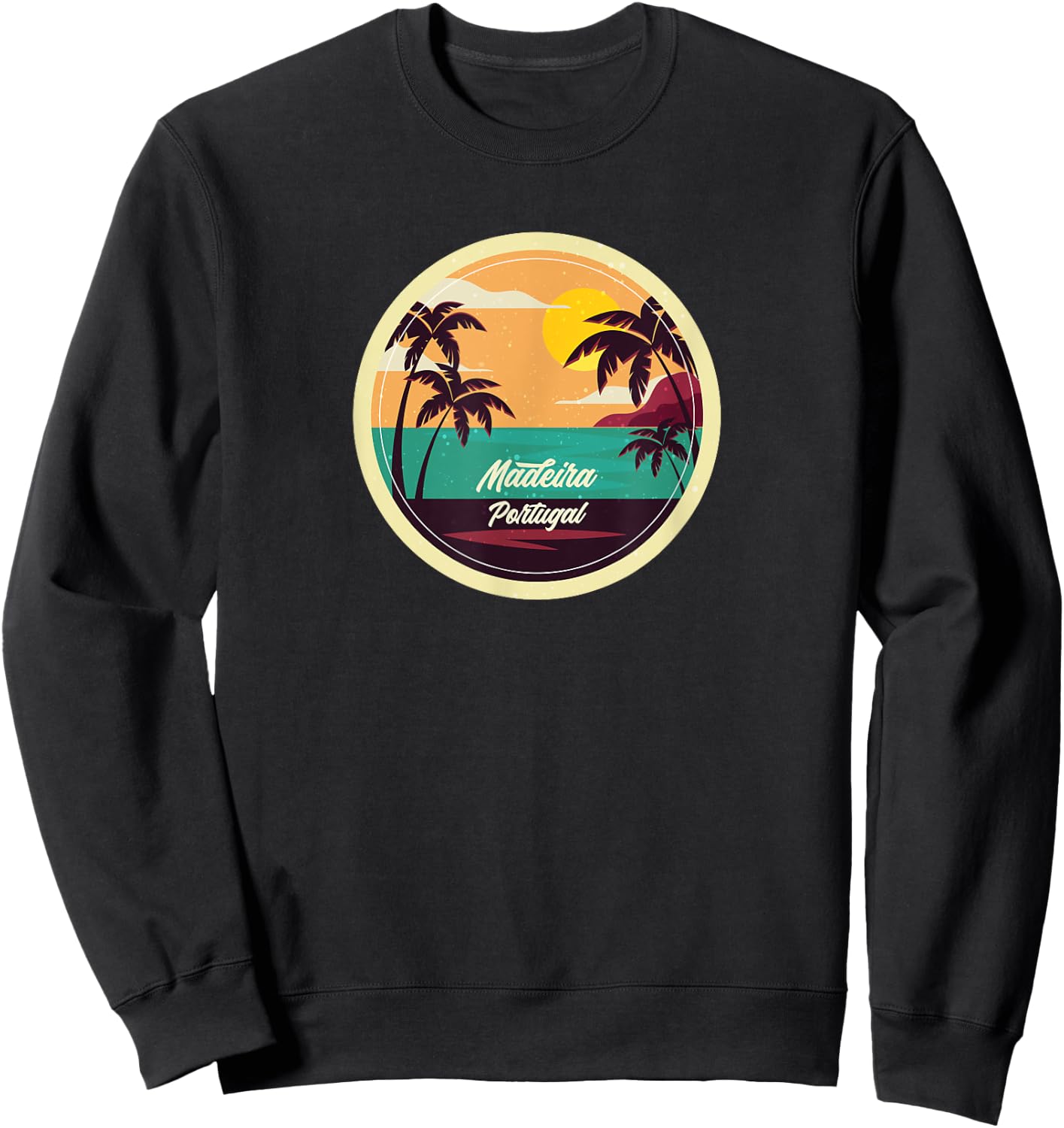 Madeira Souvenir - Portugal Reminder Sweatshirt - Sweatshirt | Black