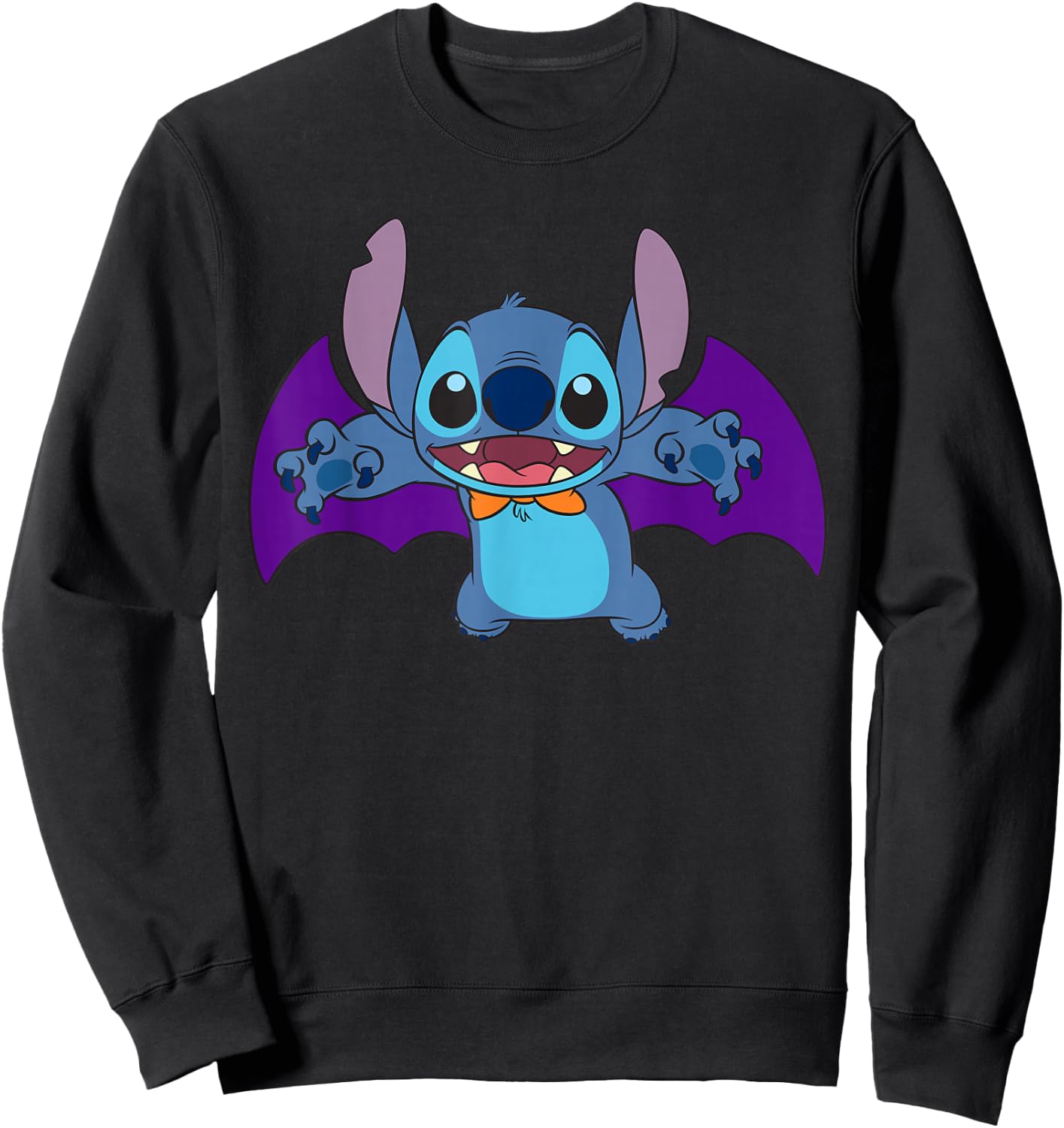 Disney Stitch Halloween Bat Costume Sweatshirt - Sweatshirt | Black