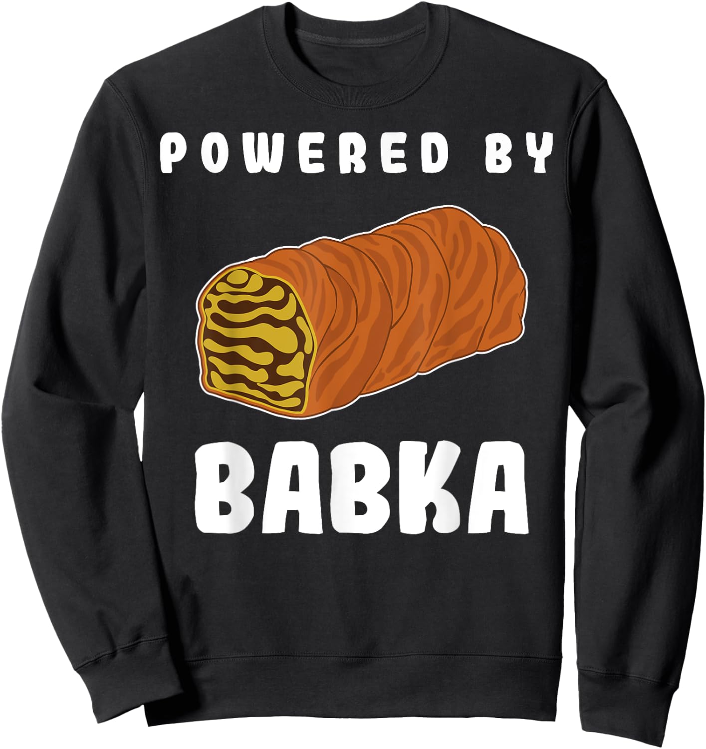 Polish Cake Powered By Babka Sweatshirt - Sweatshirt | Black