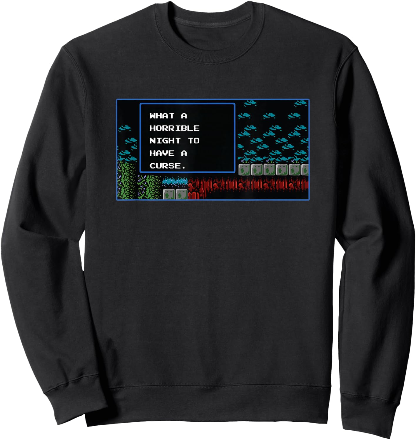What a Horrible Night to have a Curse Sweatshirt - Sweatshirt | Black