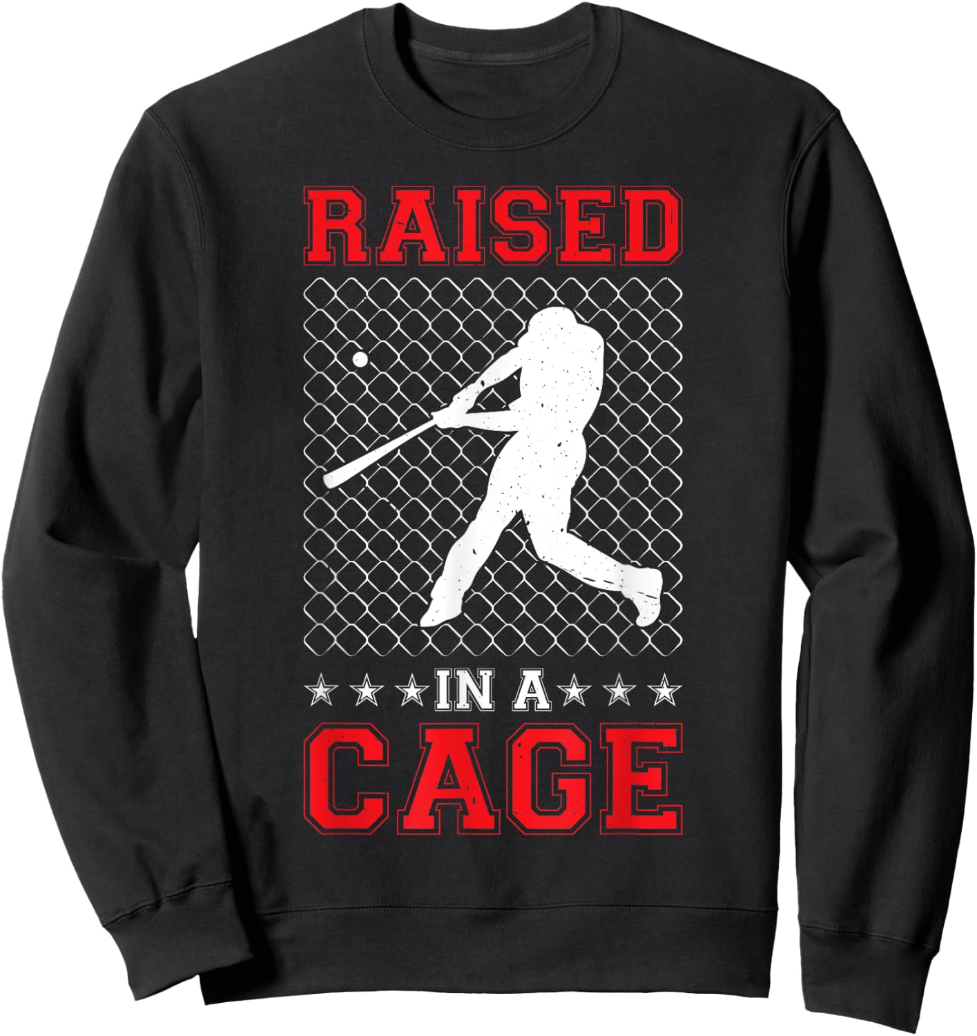 Raised In A Cage Sweatshirt - Sweatshirt | Black