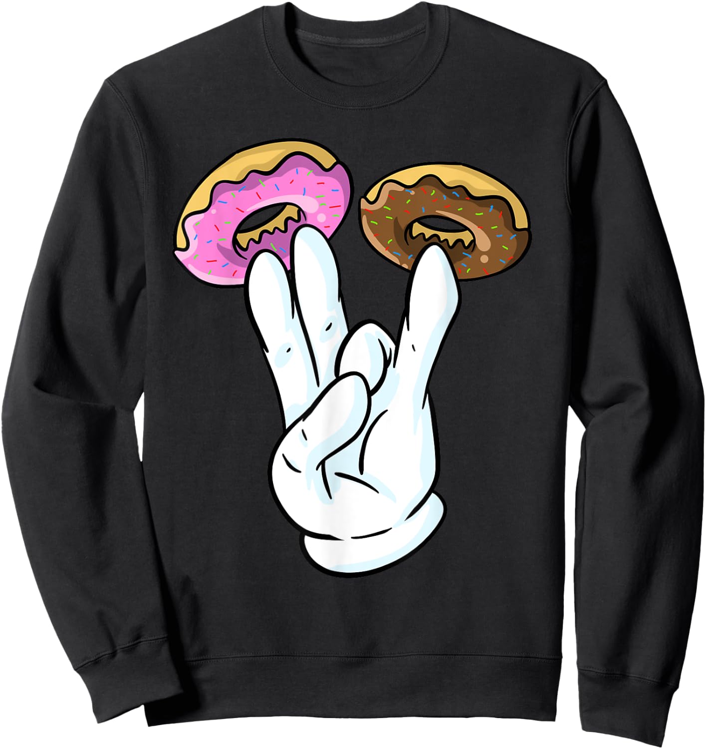 Funny Two In The Pink One In The Stink Gift Women Sweatshirt - Sweatshirt | Black