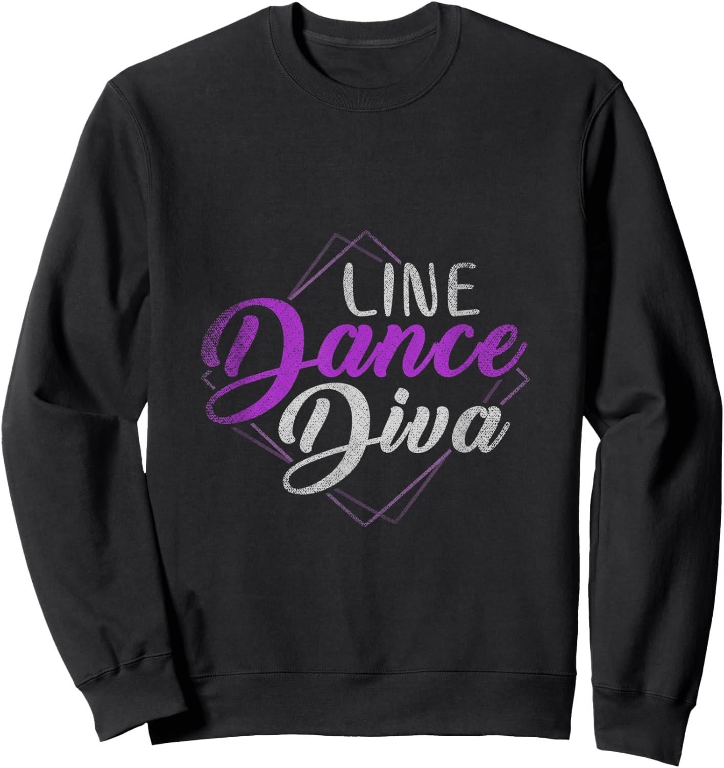 Line Dance Diva Line Dancing Sweatshirt - Sweatshirt | Black